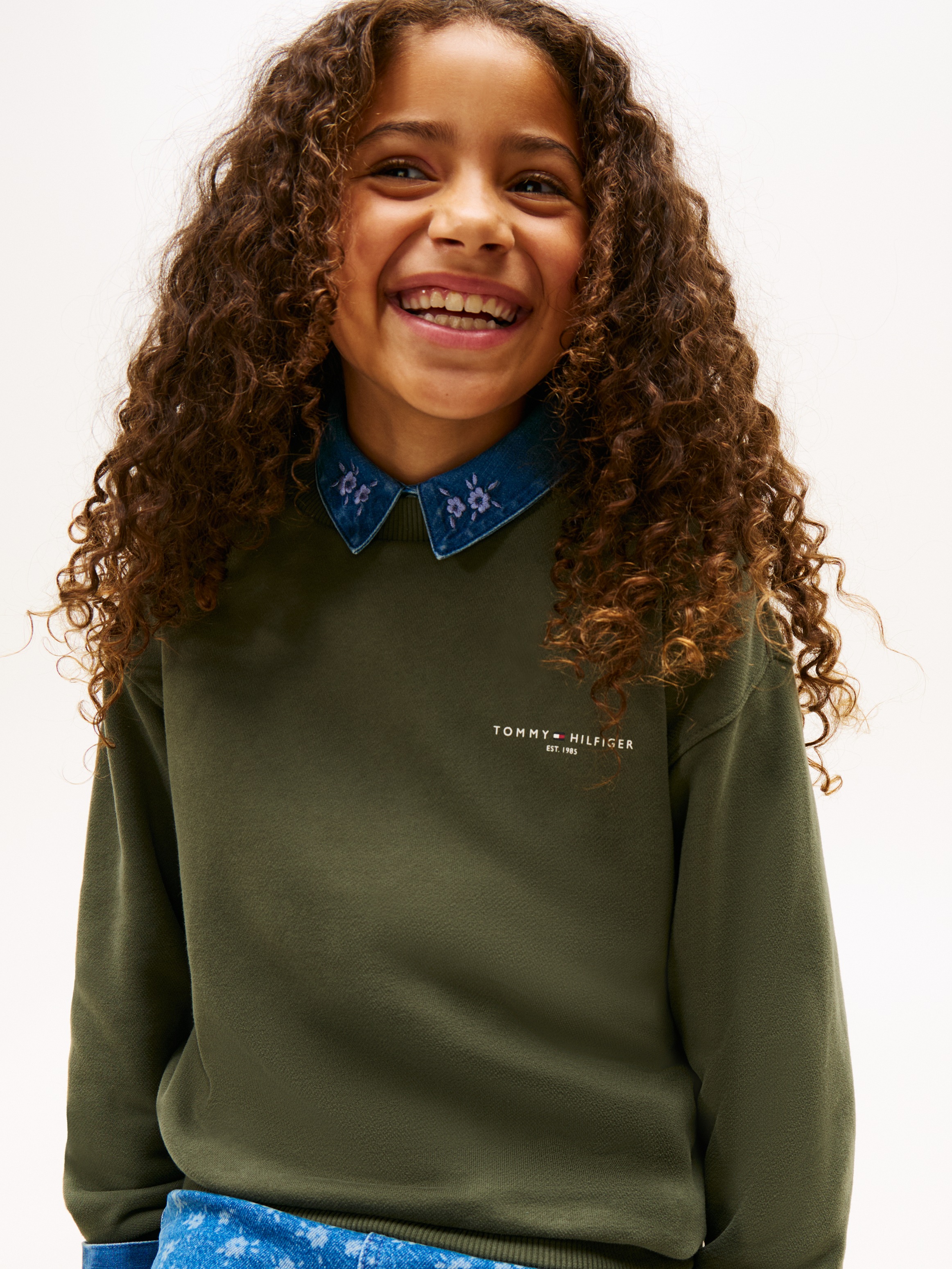 Thumbnail - Tommy Hilfiger Sweatshirt "MINI CORP C-NECK" Kinder bis 16 Jahre, für Jungen und Mädchen, regular fit