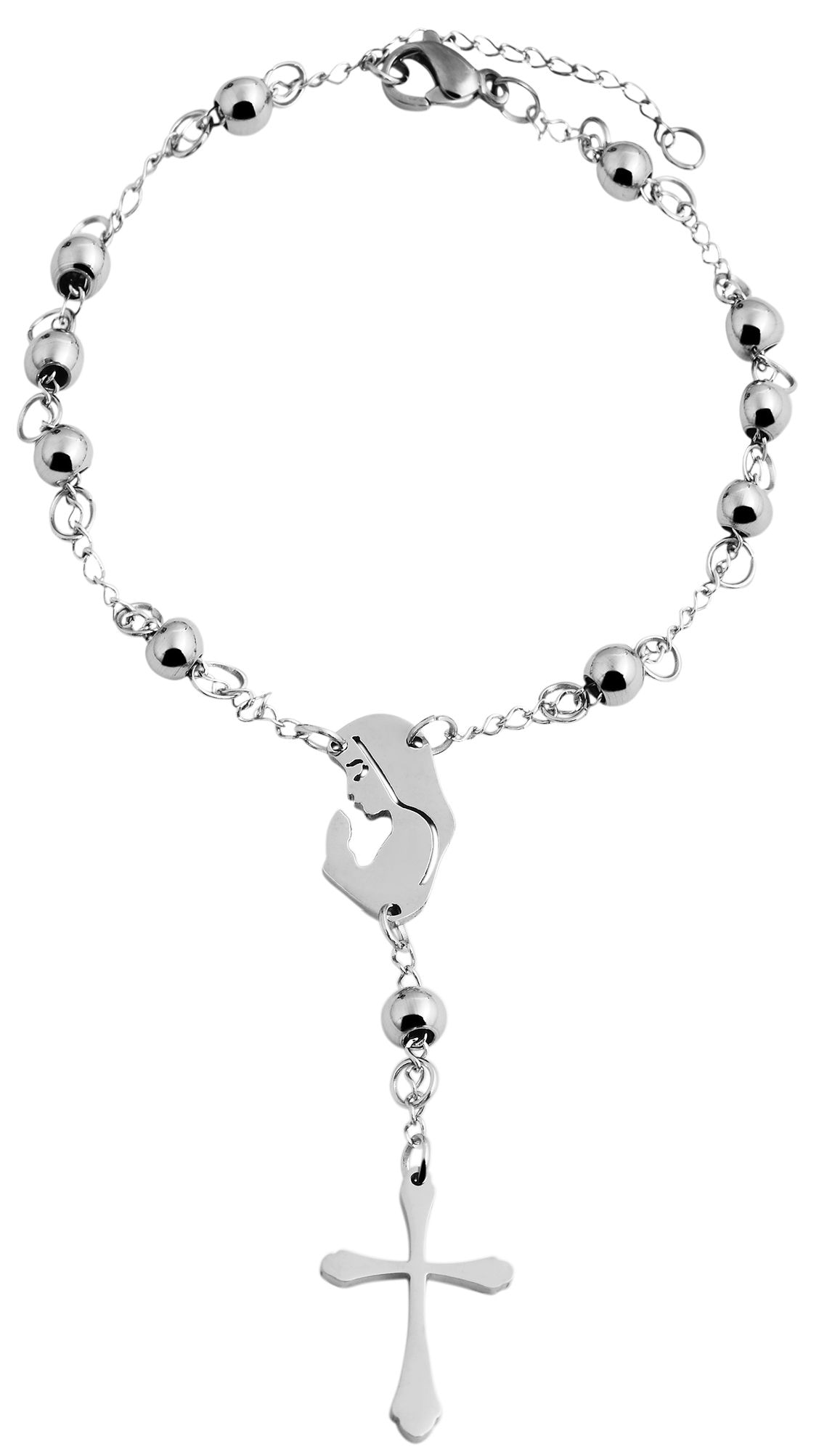 Adelia´s Armband »Armband aus Edelstahl 18 cm« Ideal als Geschenk zum Jubiläum