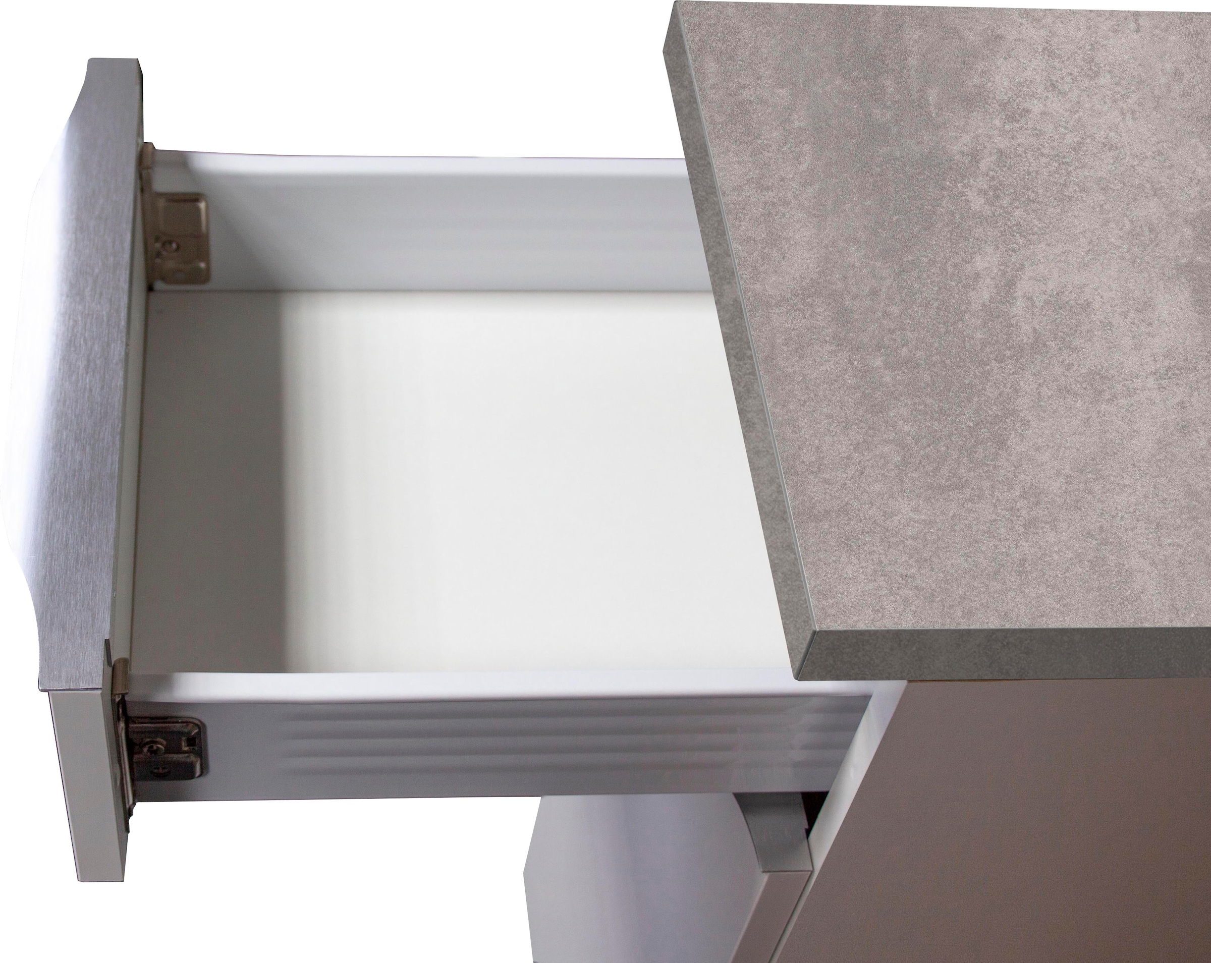 OPTIFIT Winkelküche »Aken«, mit E-Geräten, Stellbreite 200 x 270 cm