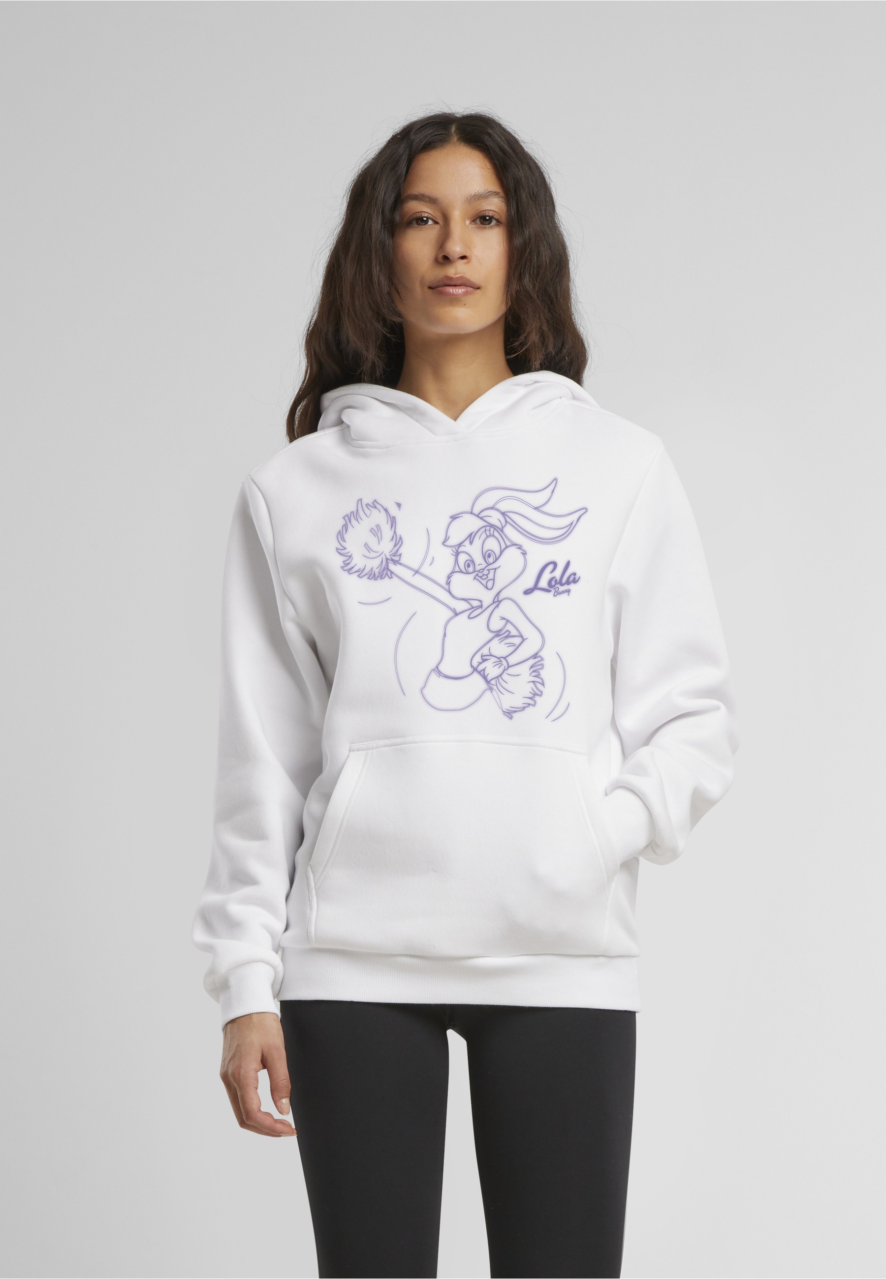 Merchcode Kapuzensweatshirt »Merchcode Lola Bunny Fluffy Hoody«
