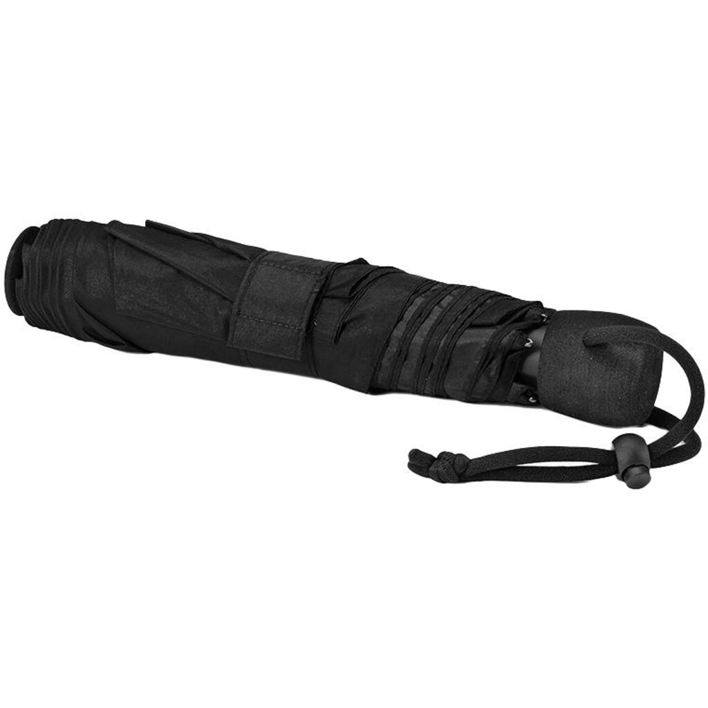 EuroSCHIRM® Taschenregenschirm »light trek® ultra, schwarz«, extra leicht