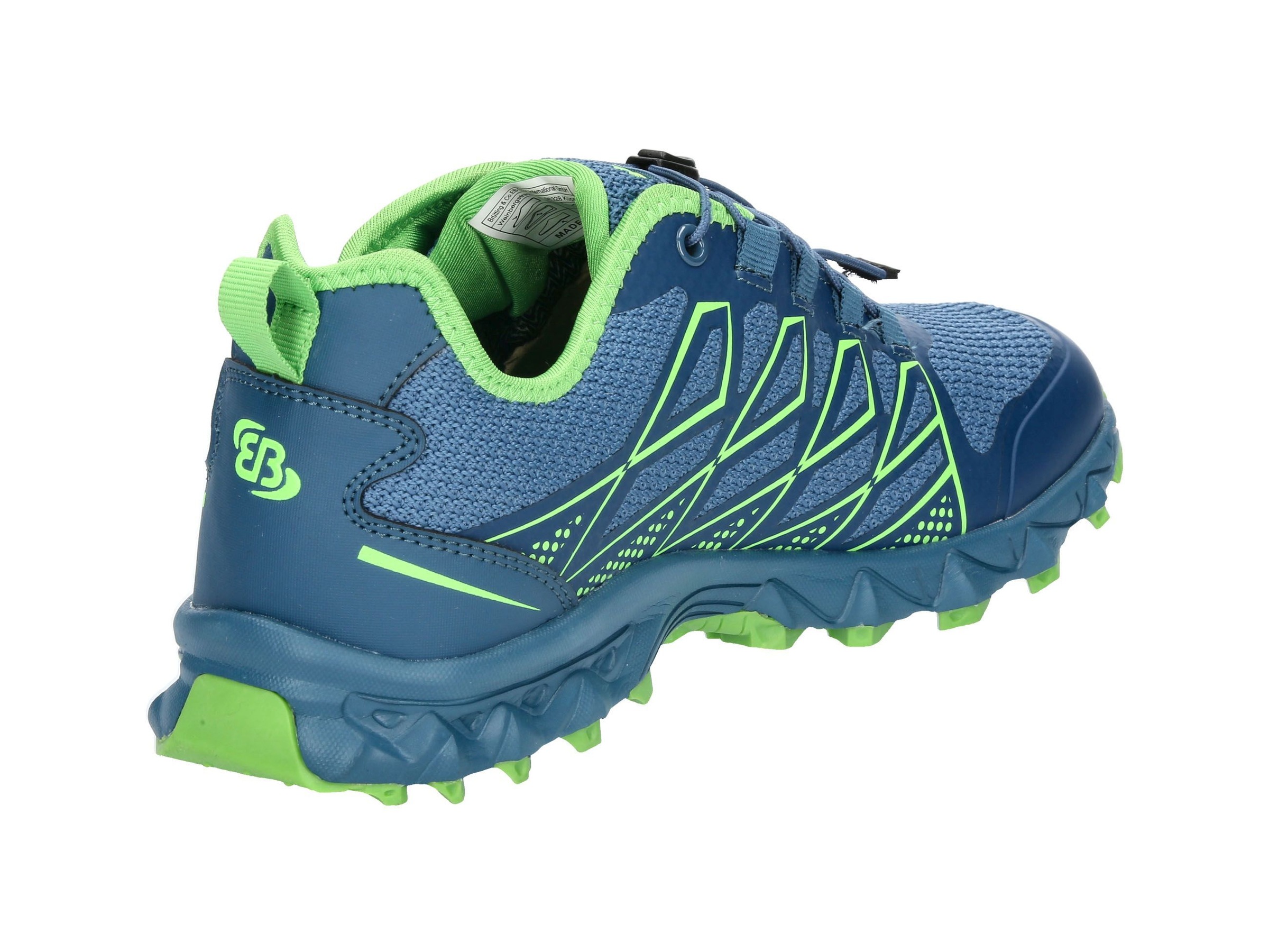Outdoorschuh BRÜTTING "Outdoorschuh Mission", Herren, Gr. 46, blau, Synthetik, Schuhe Outdoorschuh 3