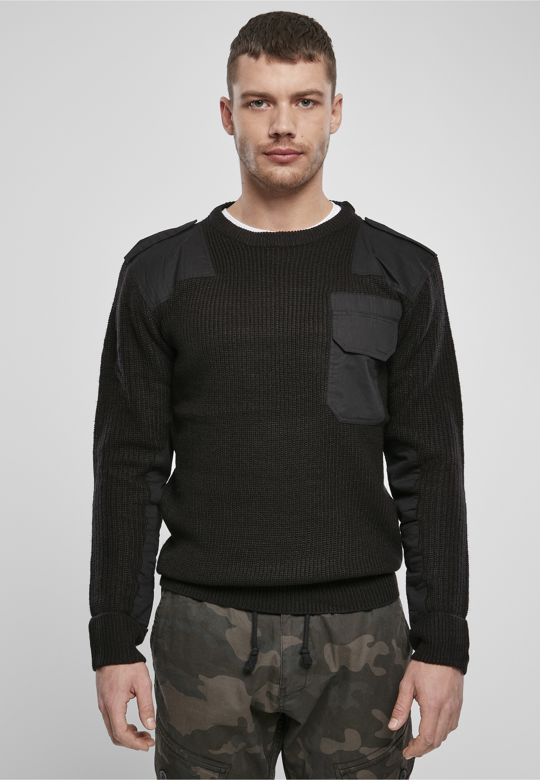 Brandit Rundhalspullover »Brandit Herren Military Sweater« 1 Stk.