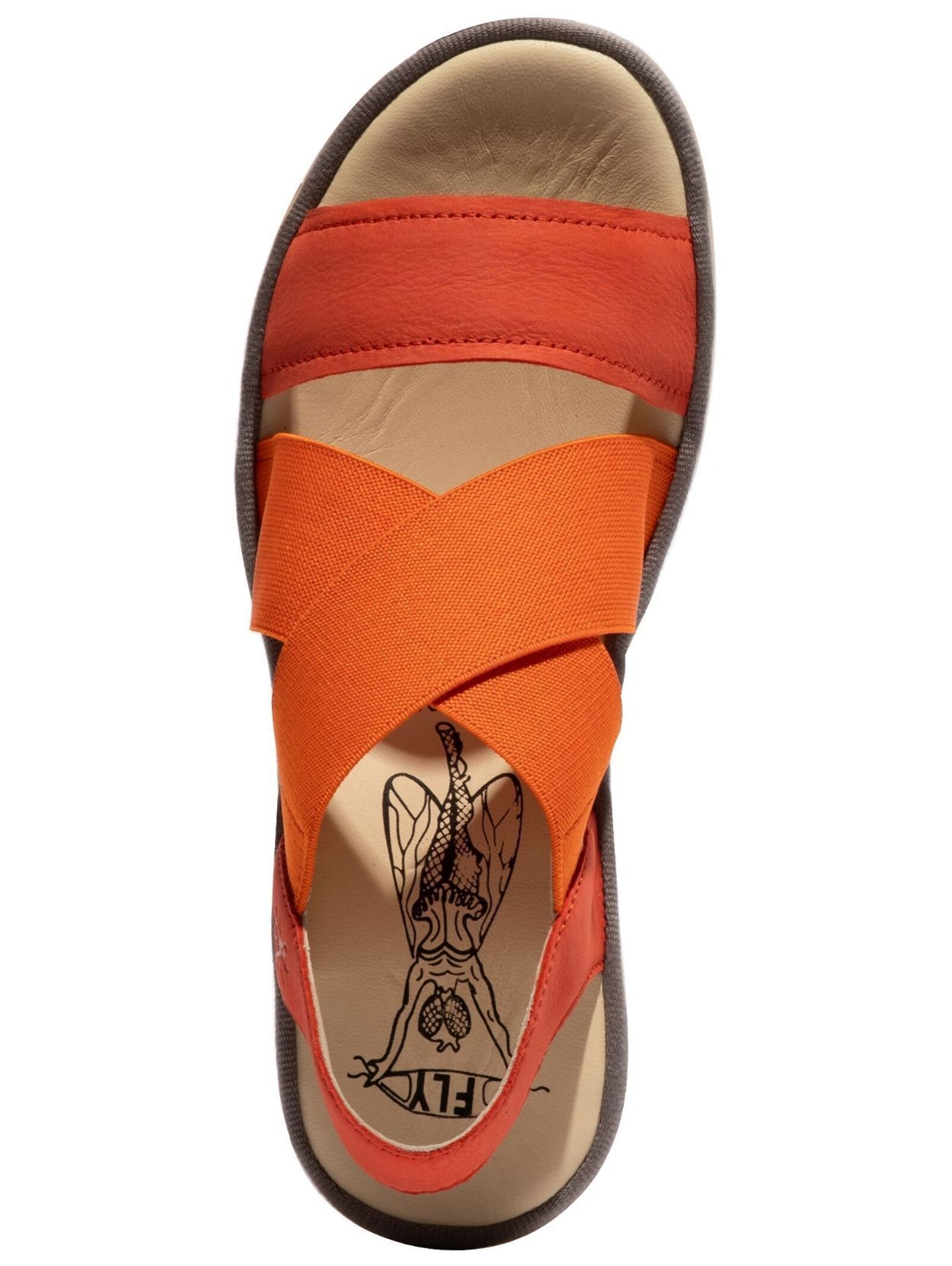 Fly London Riemchensandale »Fly London Sandalen Leder/Textil«