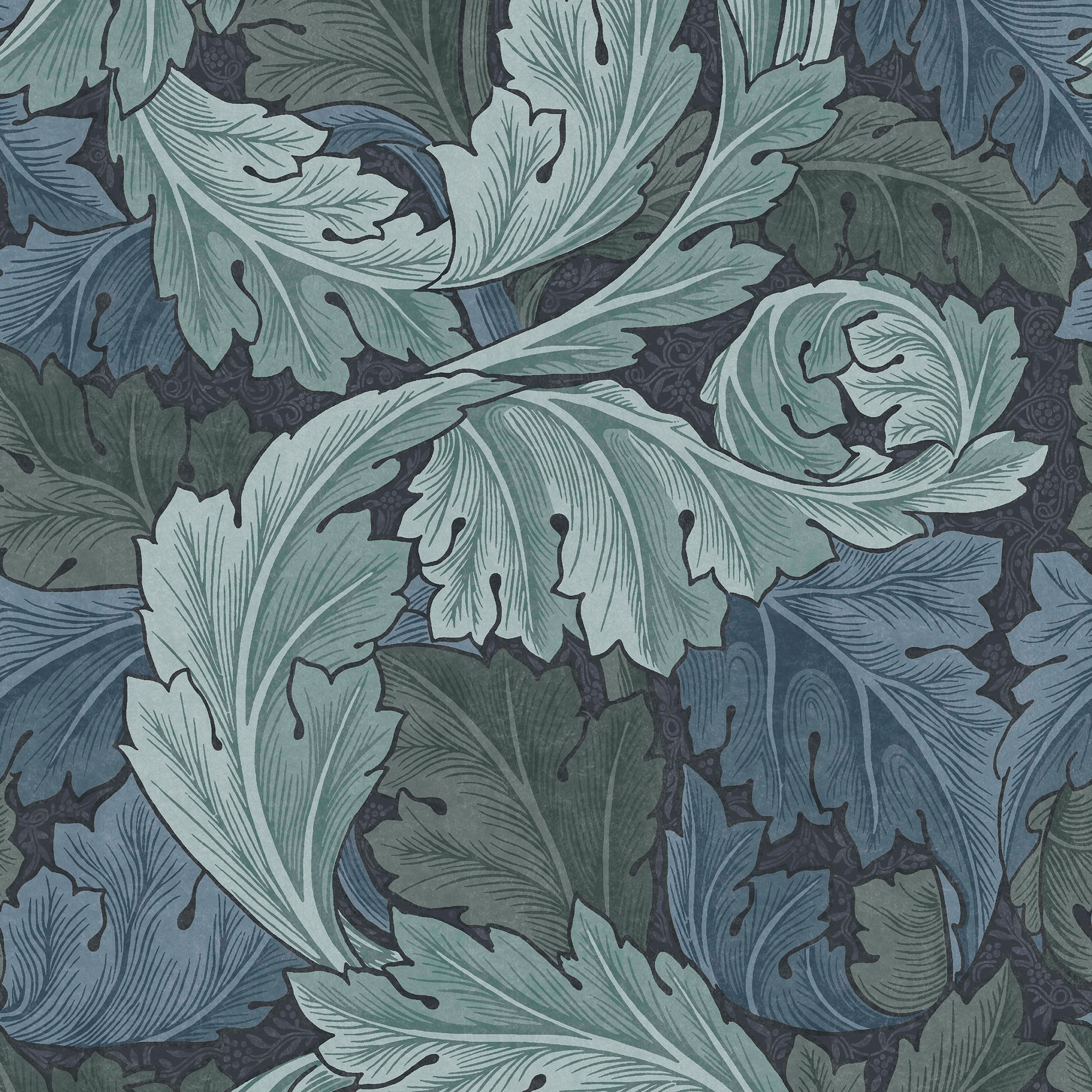 WILLIAM MORRIS AT HOME Vliestapete »Acanthus«, Retro, Design Tapeten