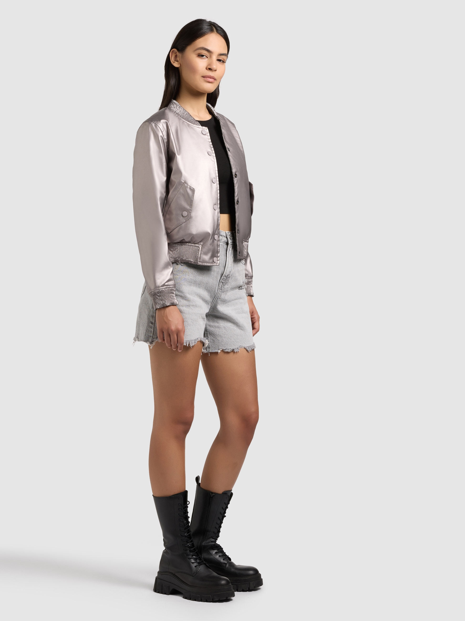 khujo Blouson »ZEYA« ohne Kapuze