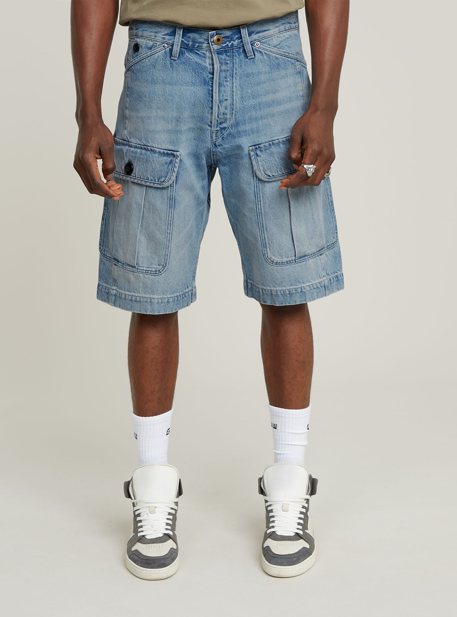 G-STAR Cargoshorts "Bend 3D Cargo Shorts" günstig online kaufen