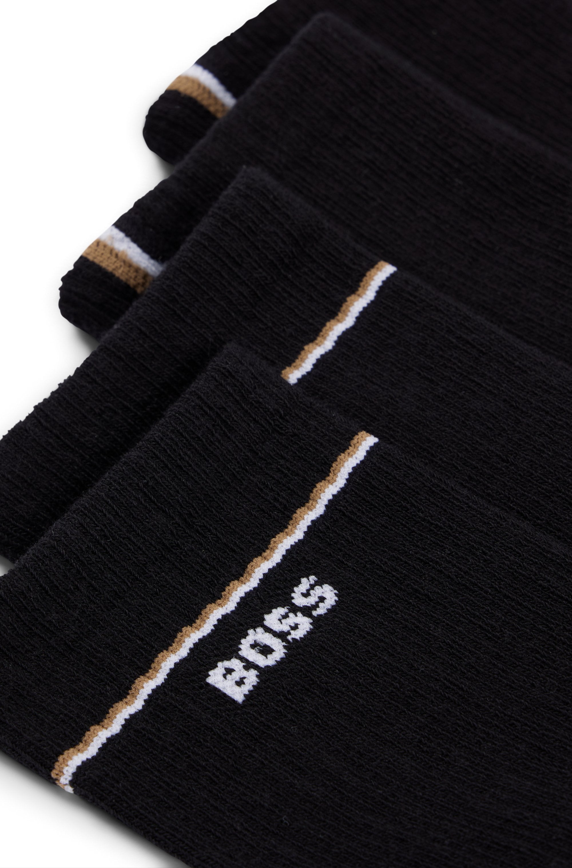 BOSS Socken »2P QS Iconic CC W«, (Packung, 2 Paar, 2er), mit BOSS-Logoschriftzug