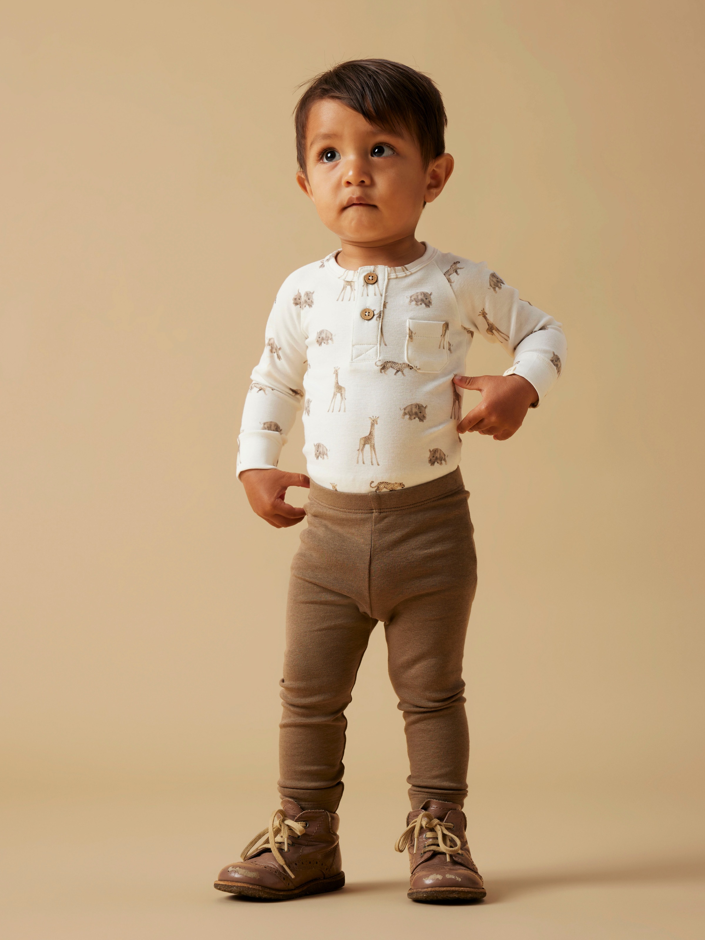 Lil' Atelier Leggings »NBNGAYO SLIM LEGGINGS LIL NOOS«  Baumwollmischung