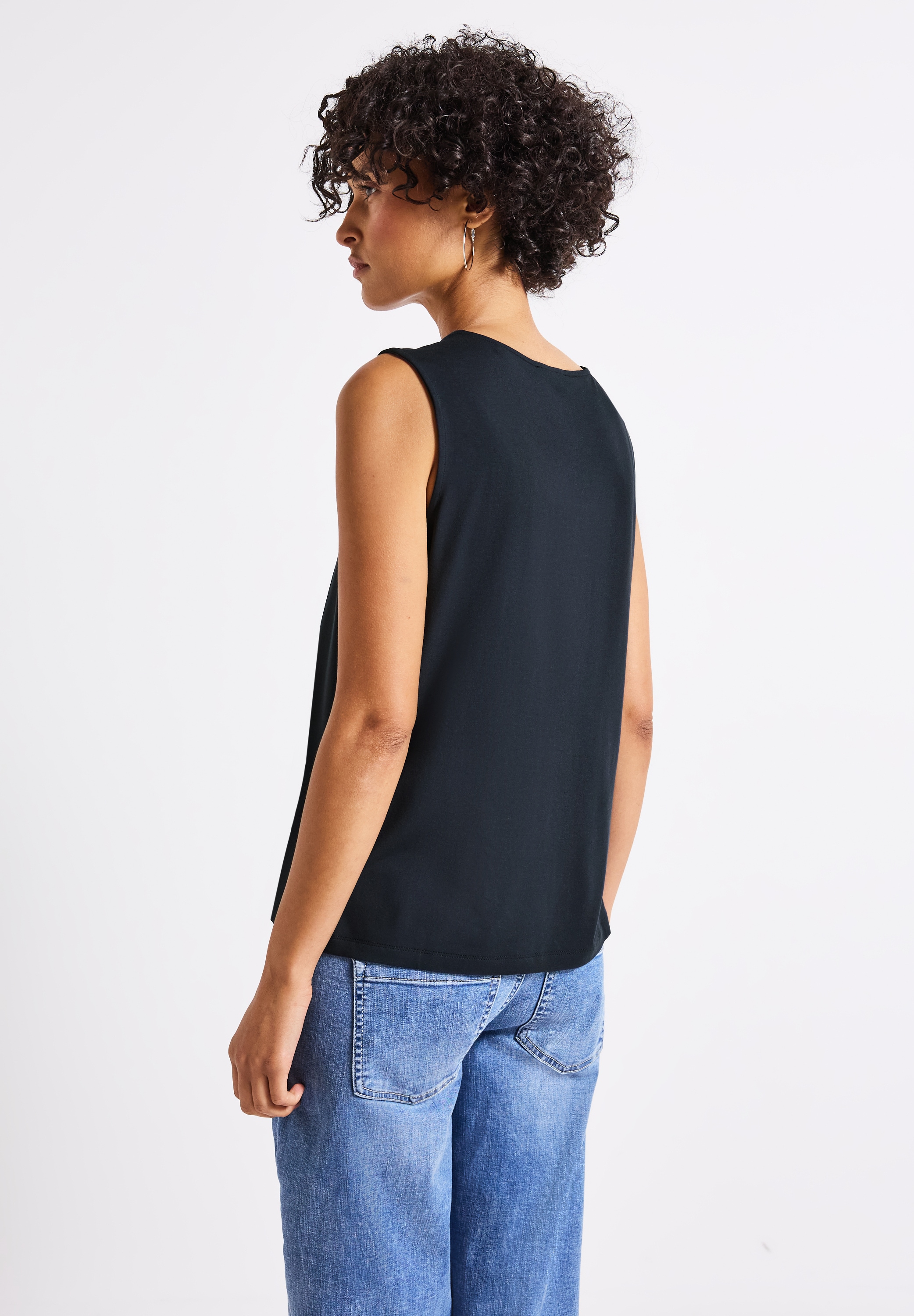 STREET ONE Shirttop, mit Cut-Out