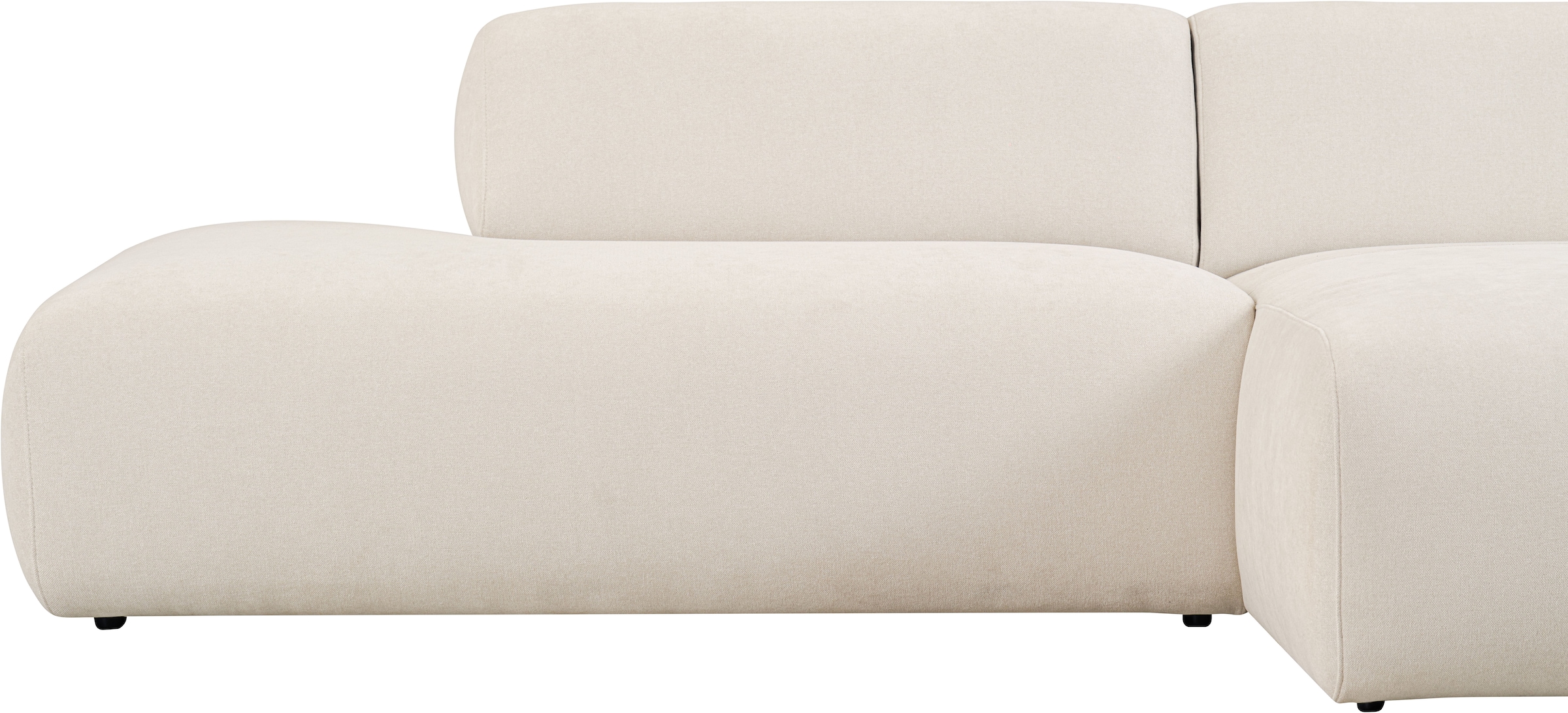 andas Ecksofa »Myrland«, Breite 222 cm, Chenille, Easy Clean Stoff, mit Kaltschaum