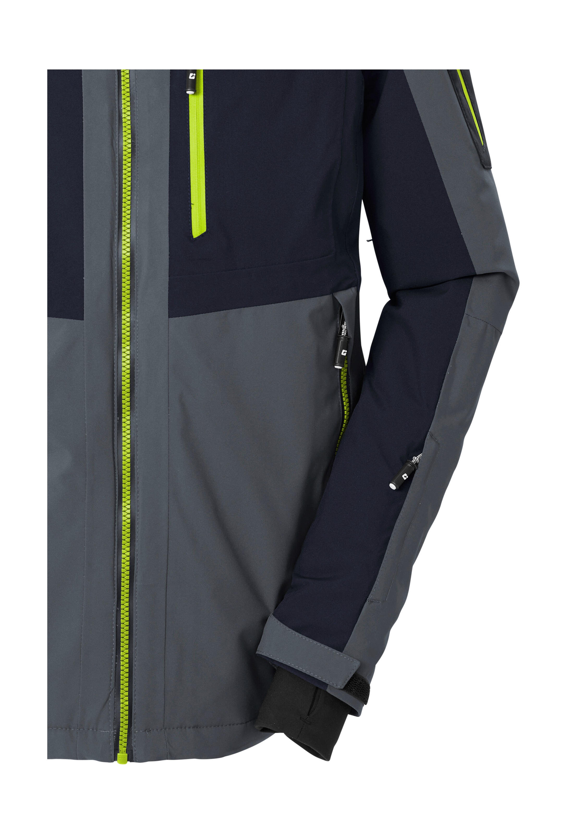Killtec Skijacke »KSW 79 MN SKI JCKT« Skijacke: wasserdicht, atmungsaktiv, Colourblock-Design