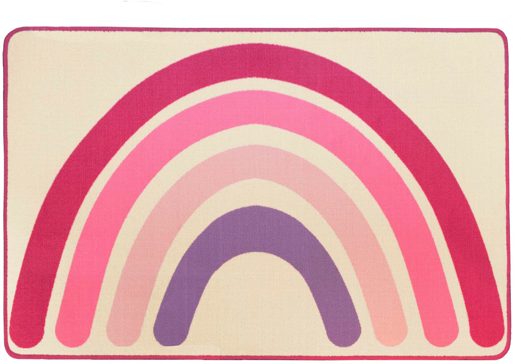 Primaflor-Ideen in Textil Kinderteppich "RAINBOW" rechteckig 5 Höhe Kurzflo günstig online kaufen