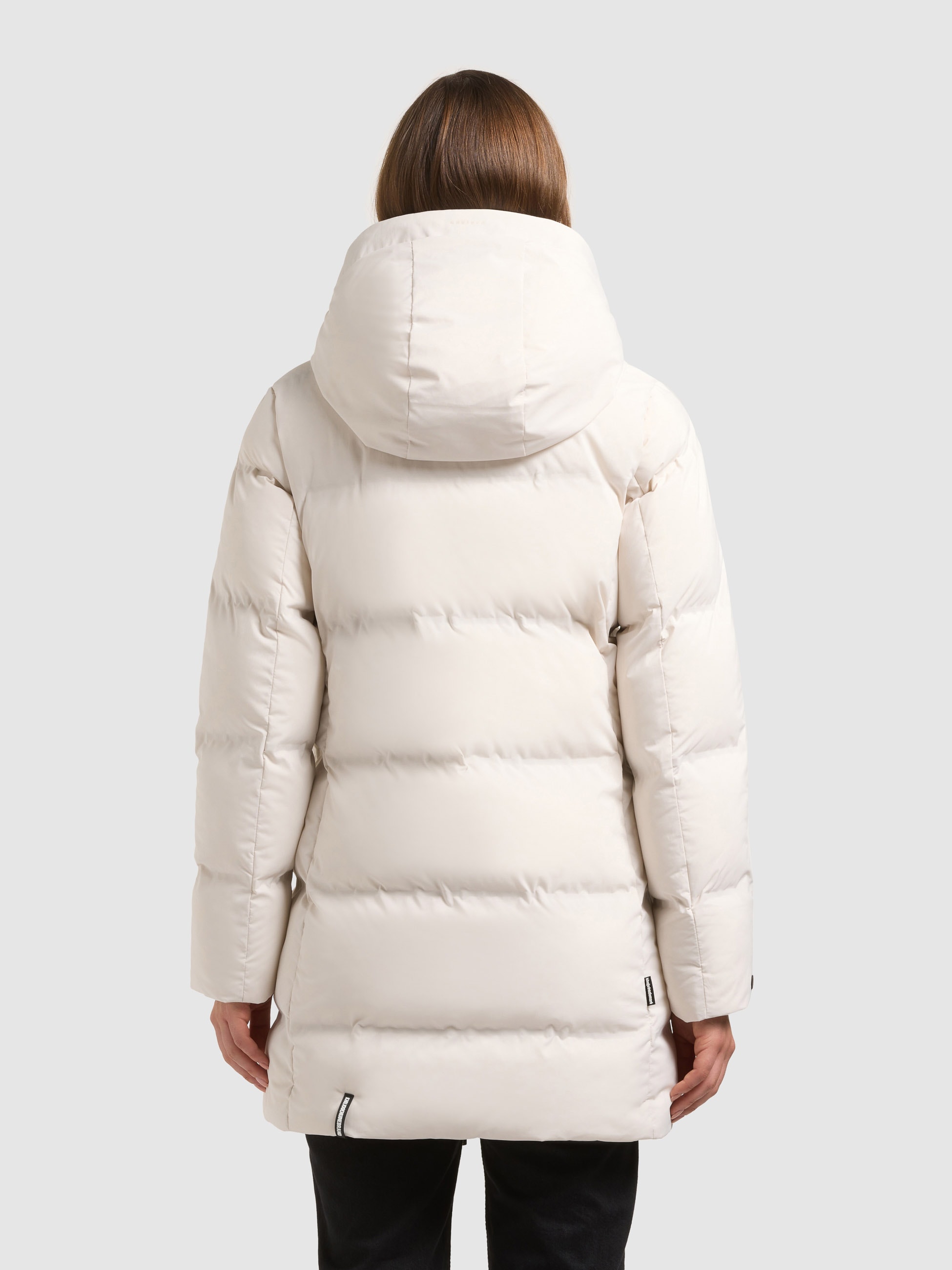 khujo Steppjacke »TANARE5« mit Kapuze Reißverschlusstaschen mit Fleecefutter