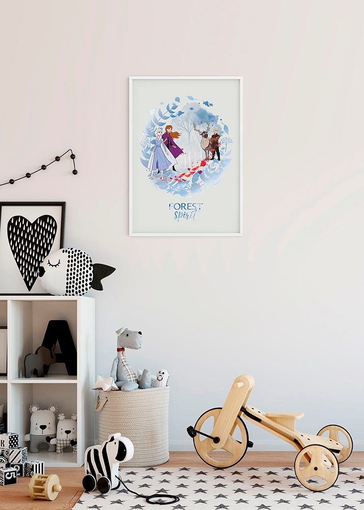 Komar Bild »Frozen Spirit« Disney 1 Stk. tlg. Wandbild zur Dekoration im Kinderzimmer - ohne Rahmen