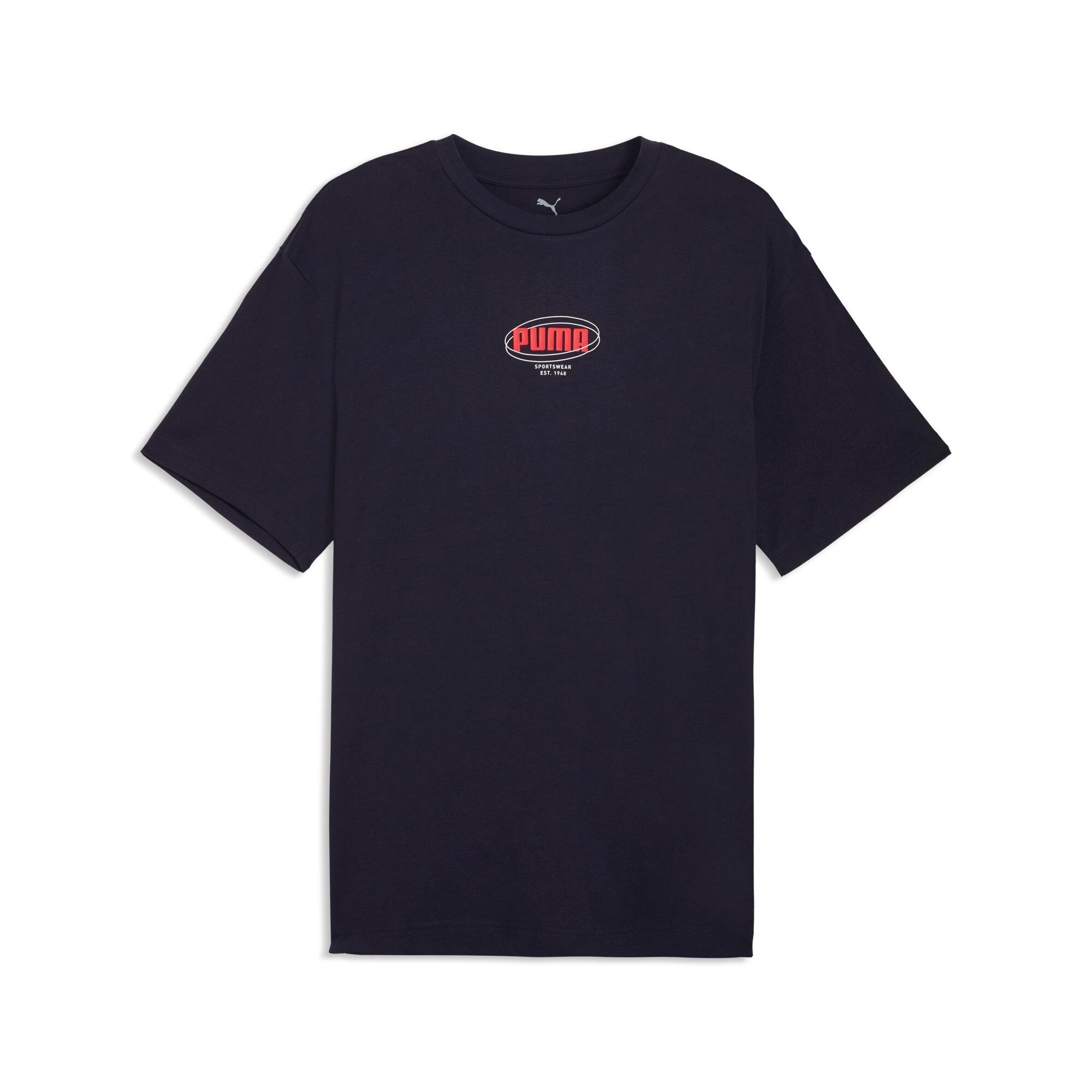 PUMA T-Shirt "ESS LOGO LAB RELAXED STORY 1 TEE" lockere Passform, Kurzarm, Rundhalsausschnitt, sportlicher Stil