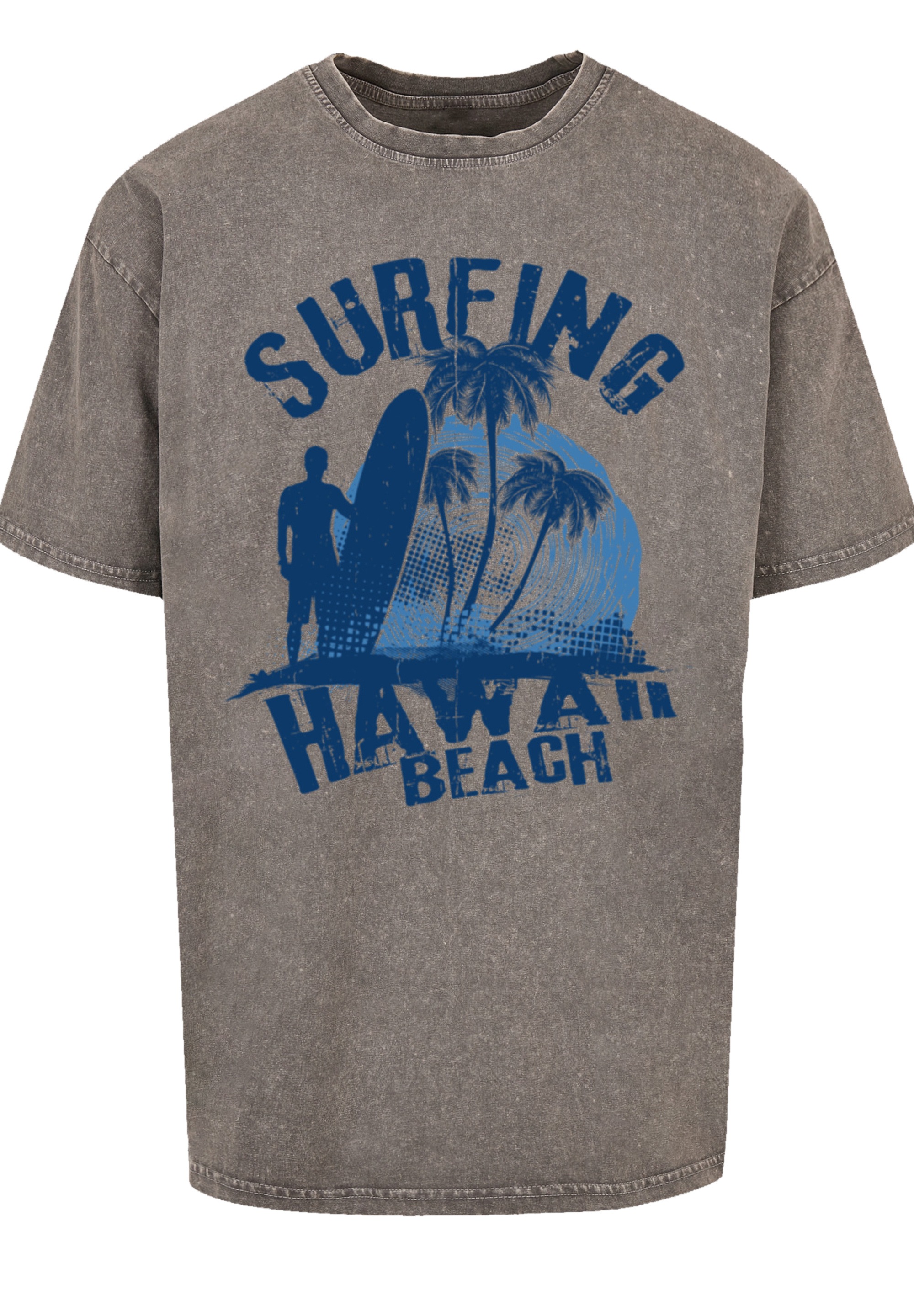 F4NT4STIC T-Shirt »Hawaii Surf Beach Summer«, Premium Qualität