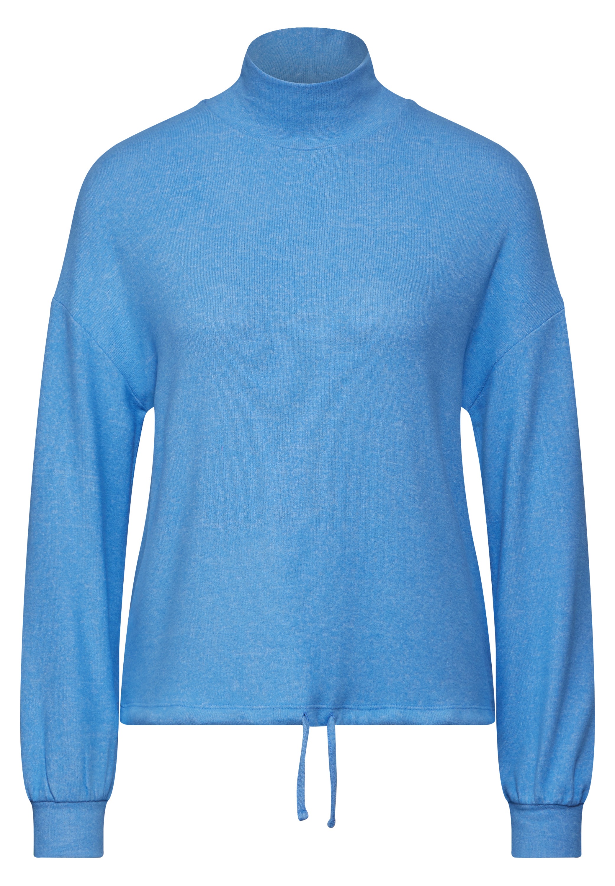 STREET ONE STUDIO Langarmshirt, aus softem Materialmix