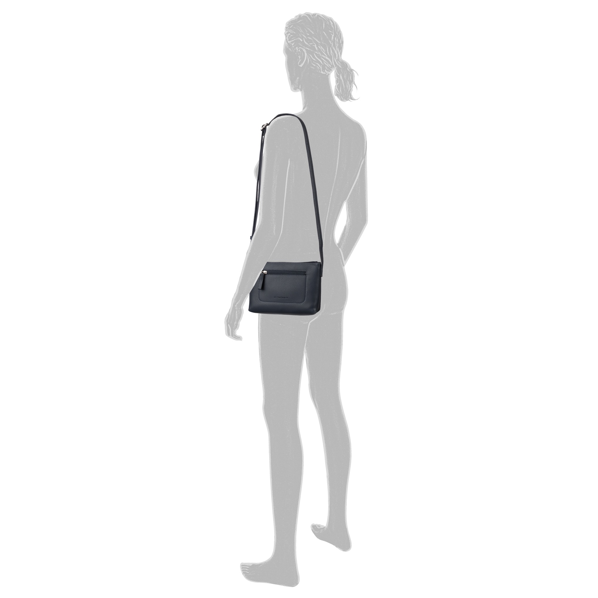 TOM TAILOR "Elis" aus weich gekörntem Lederimitat auffällige Ziernaht und f günstig online kaufen