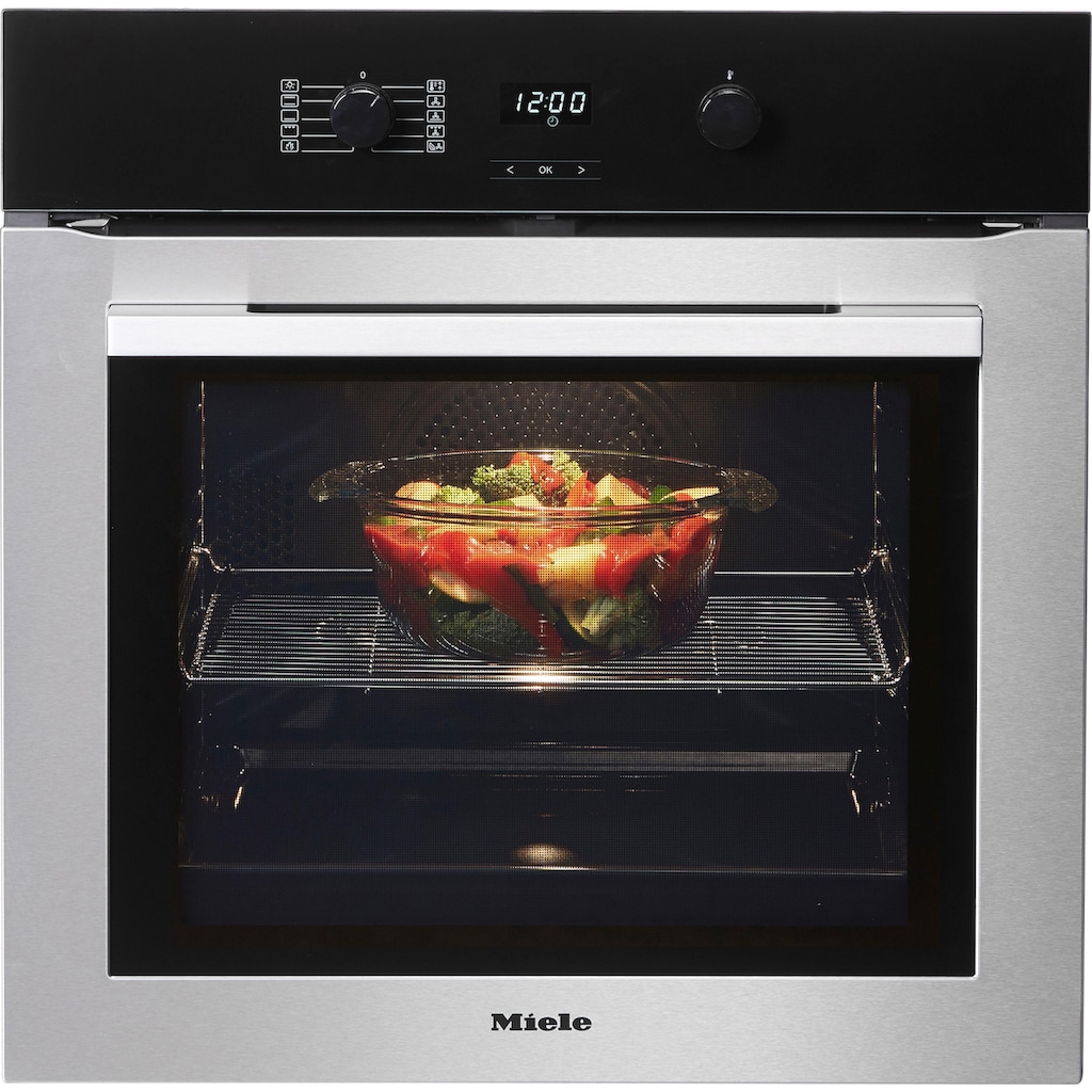 Miele Pyrolyse Backofen »H 2760 BP«, H 2760 BP, mit Vollauszug, Pyrolyse-Selbstreinigung