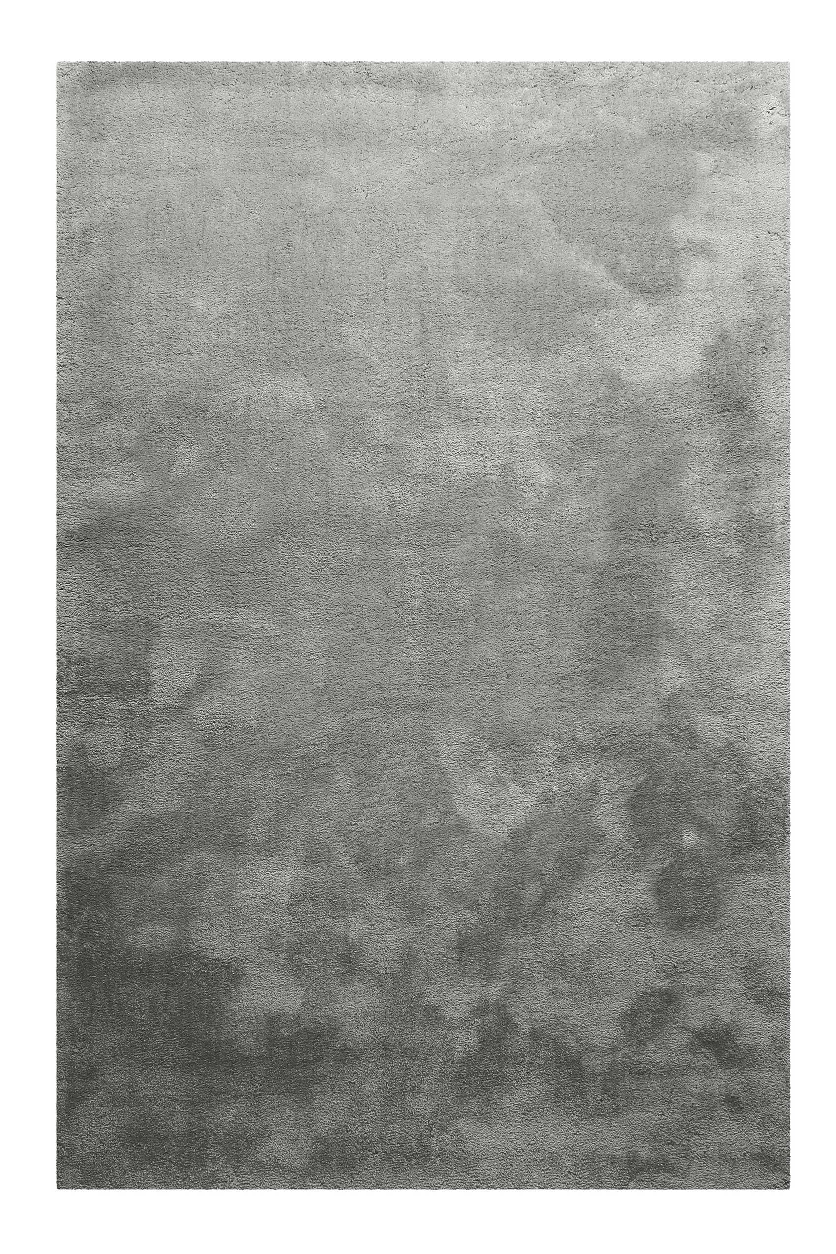 Teppich HOMIE LIVING "Pisa", grau (taupe grau), B:200cm H:25mm L:290cm, Polyester, Teppiche, Teppich, Hochflor, Microfaser, uni, weich, Shaggy, Wohnzimmer, Schlafzimmer