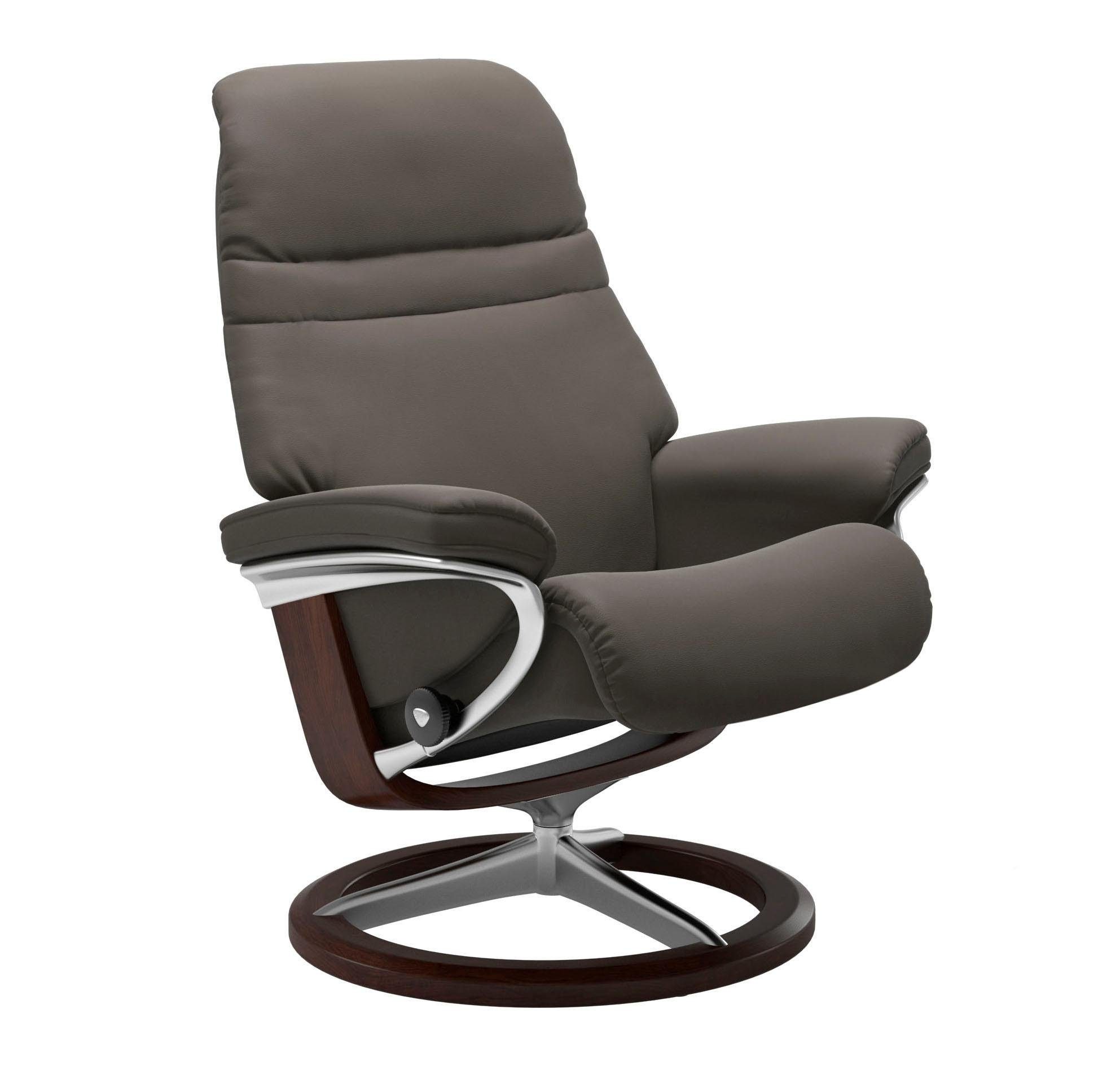 Stressless® Relaxsessel »Sunrise«, mit Signature Base, Größe M, Gestell Braun