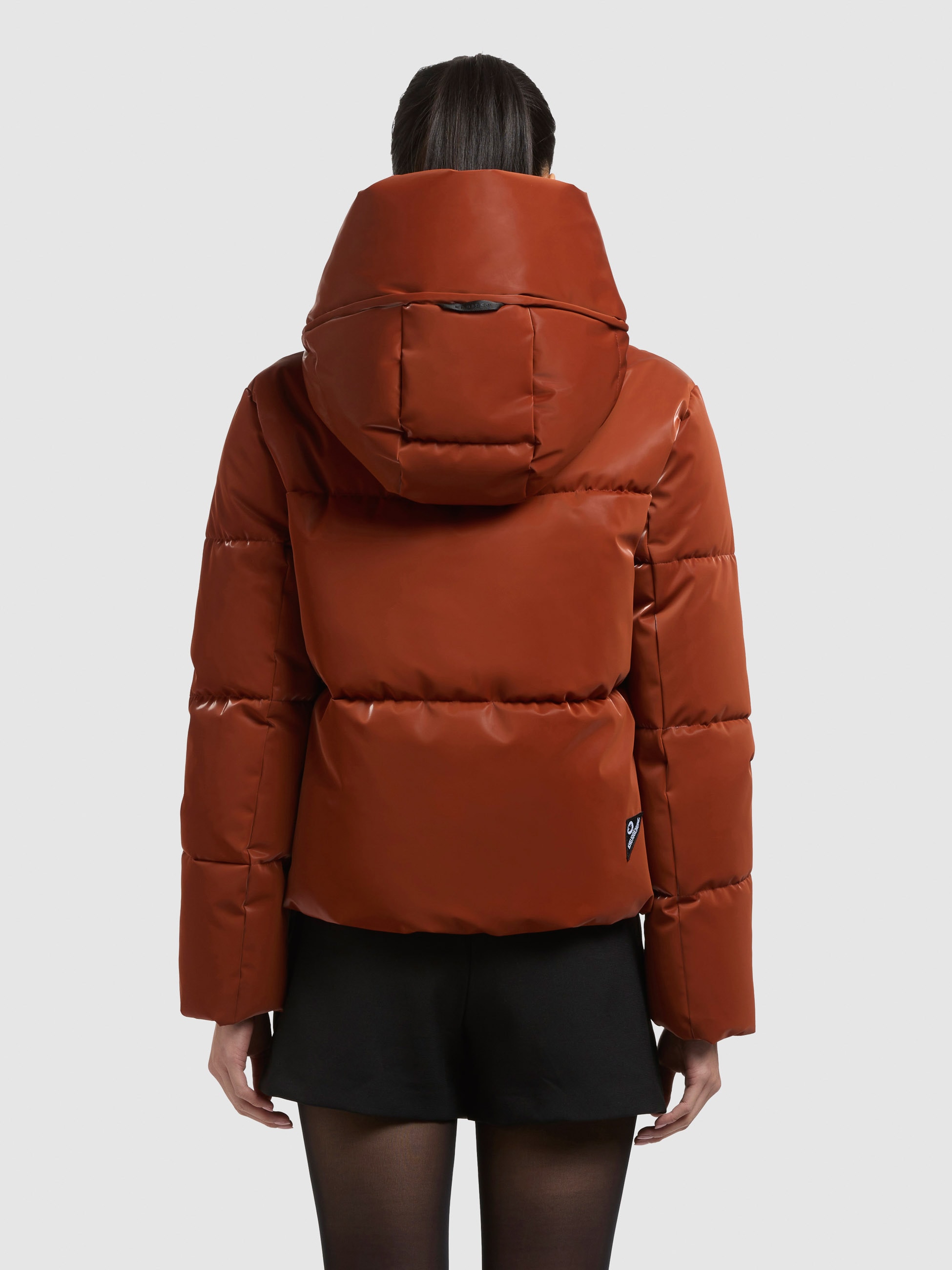 khujo Steppjacke »AUDREY SHINY« mit Kapuze