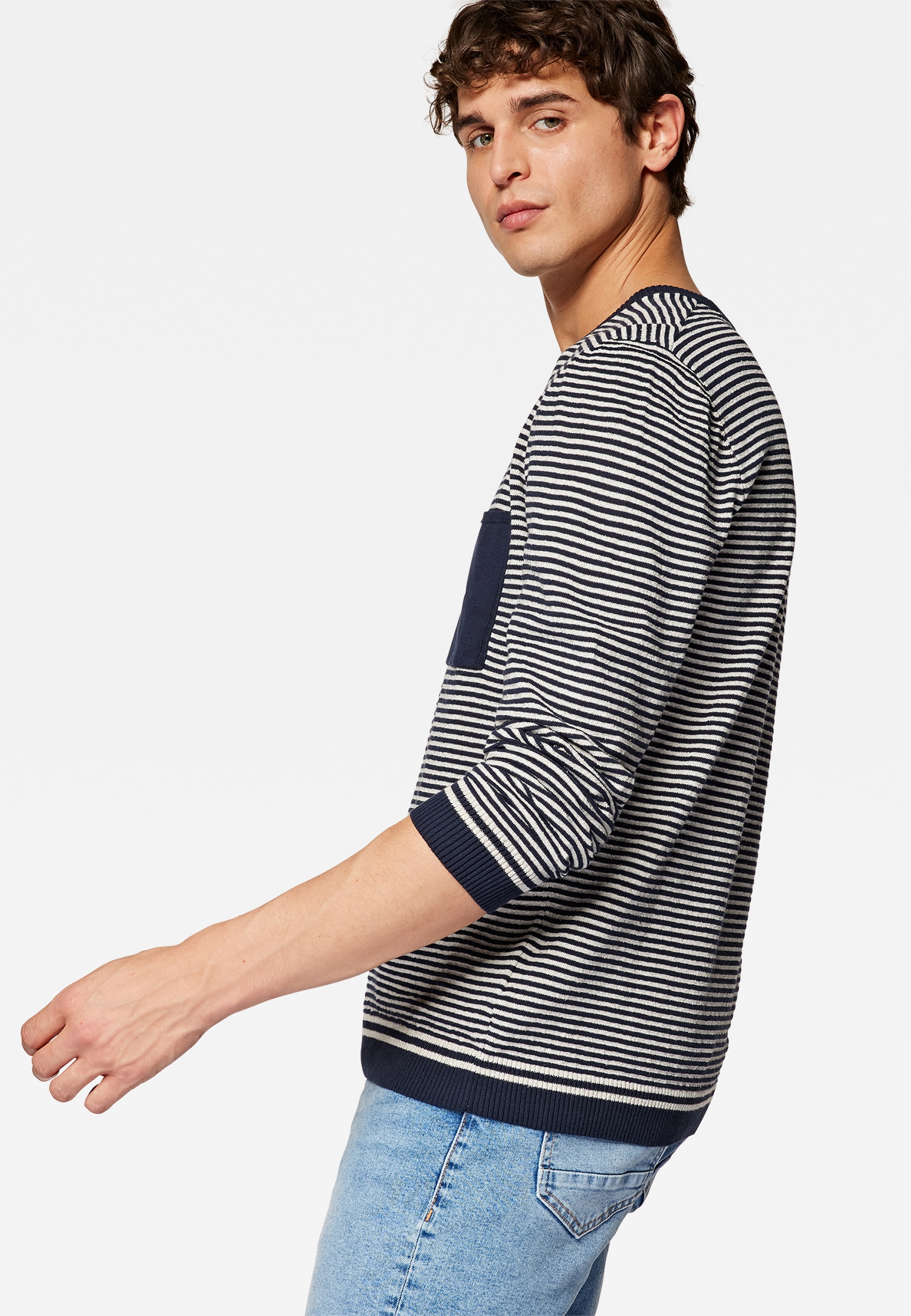 Mavi Streifenpullover »STRIPE SWEATER«, Pullover mit Streifen