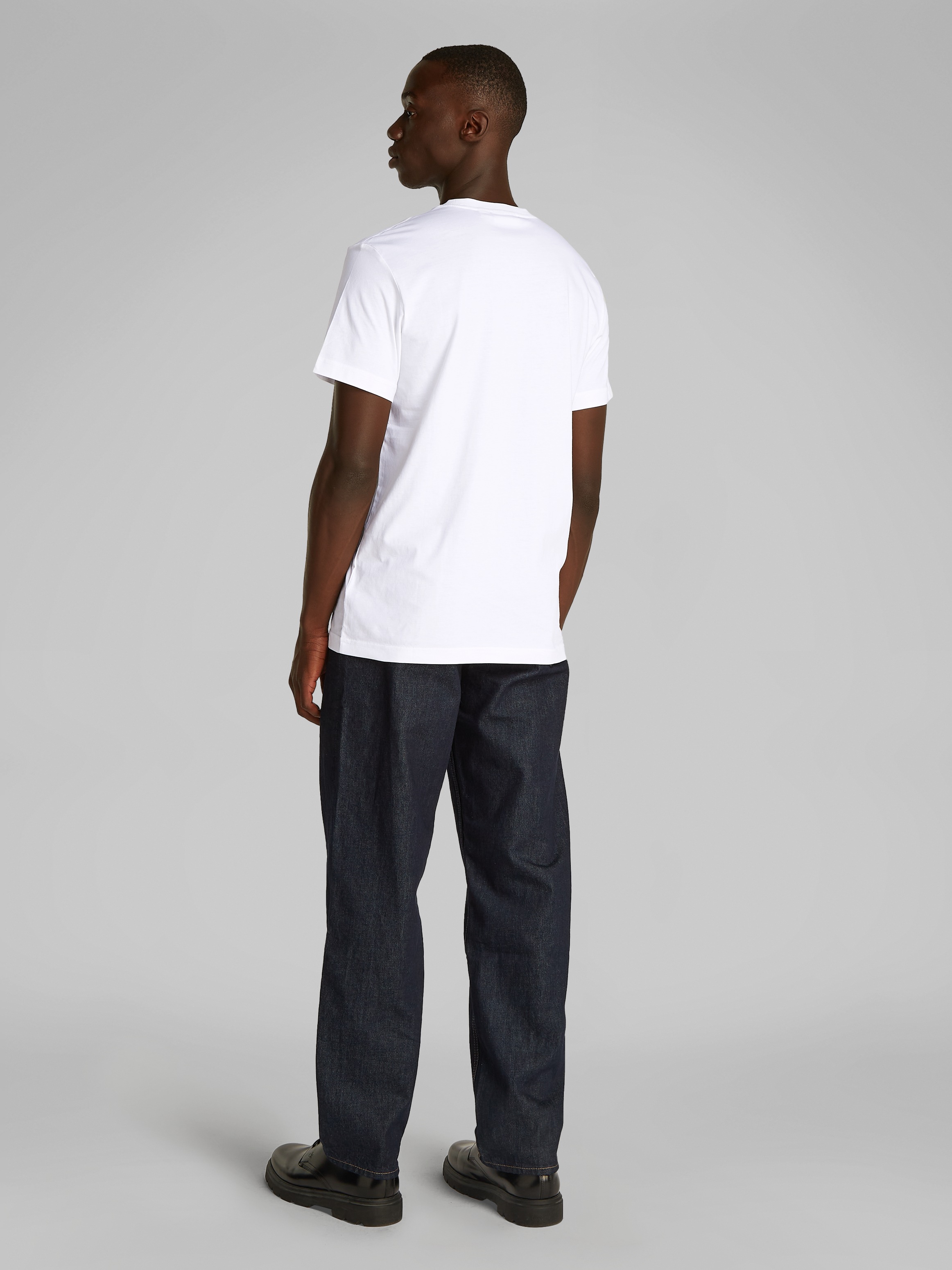Calvin Klein Jeans T-Shirt »CK EMBRO BADGE TEE«, mit Logopatch