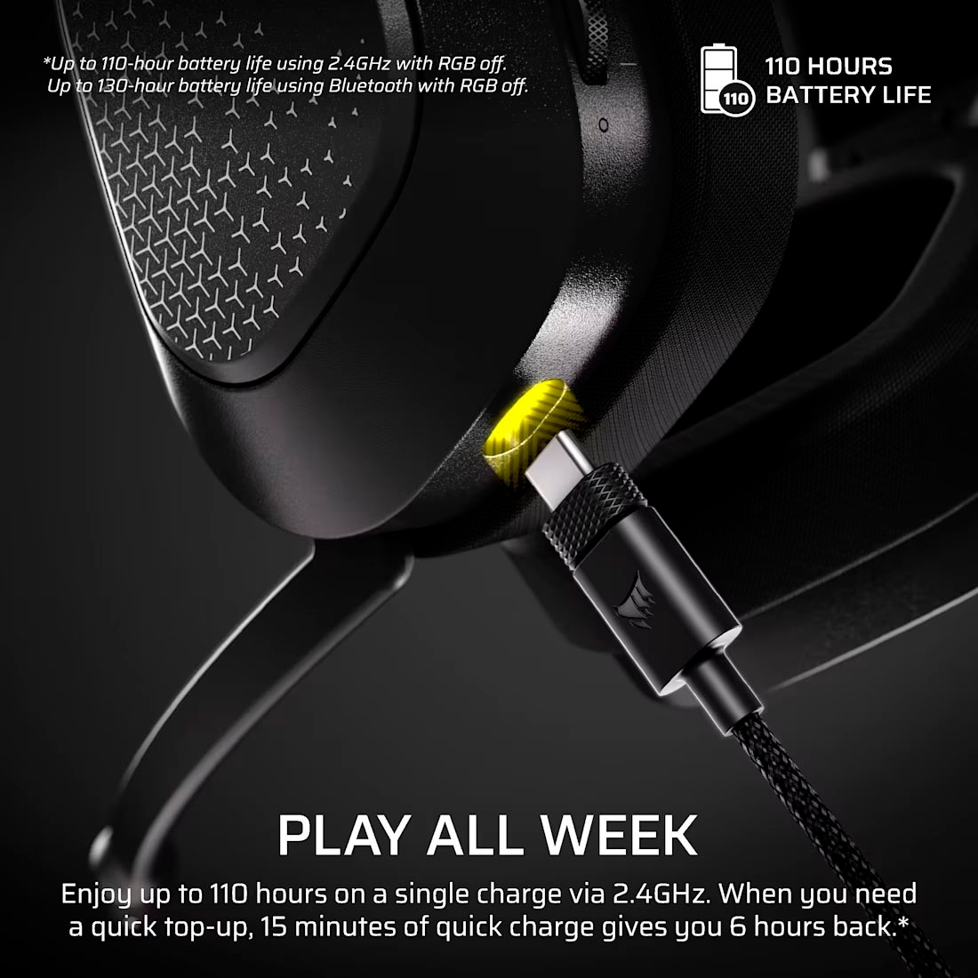 Corsair Gaming-Headset »HS80 V2 MAX« Bluetooth Rauschunterdrückung