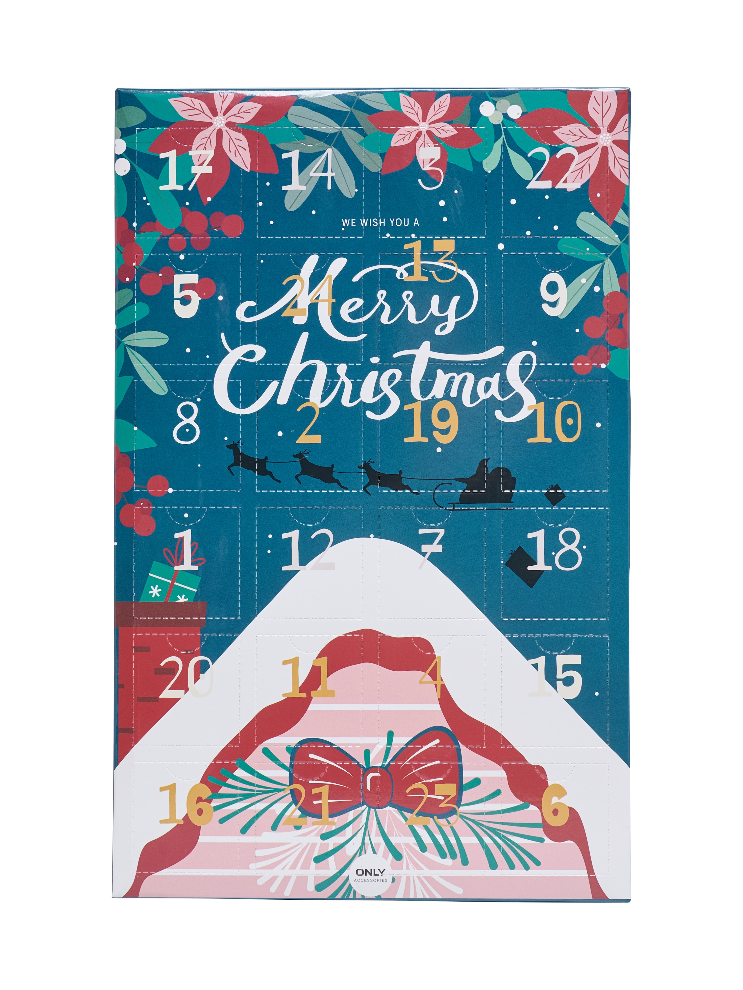 ONLY Freizeitsocken "ONL24 MULTI XMAS SOCK Adventskalender" Packung, 24 Stk günstig online kaufen