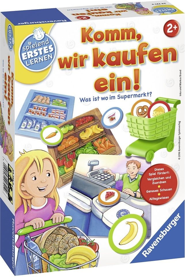 Ravensburger Spiel »Komm, wir kaufen ein!«, Made in Europe