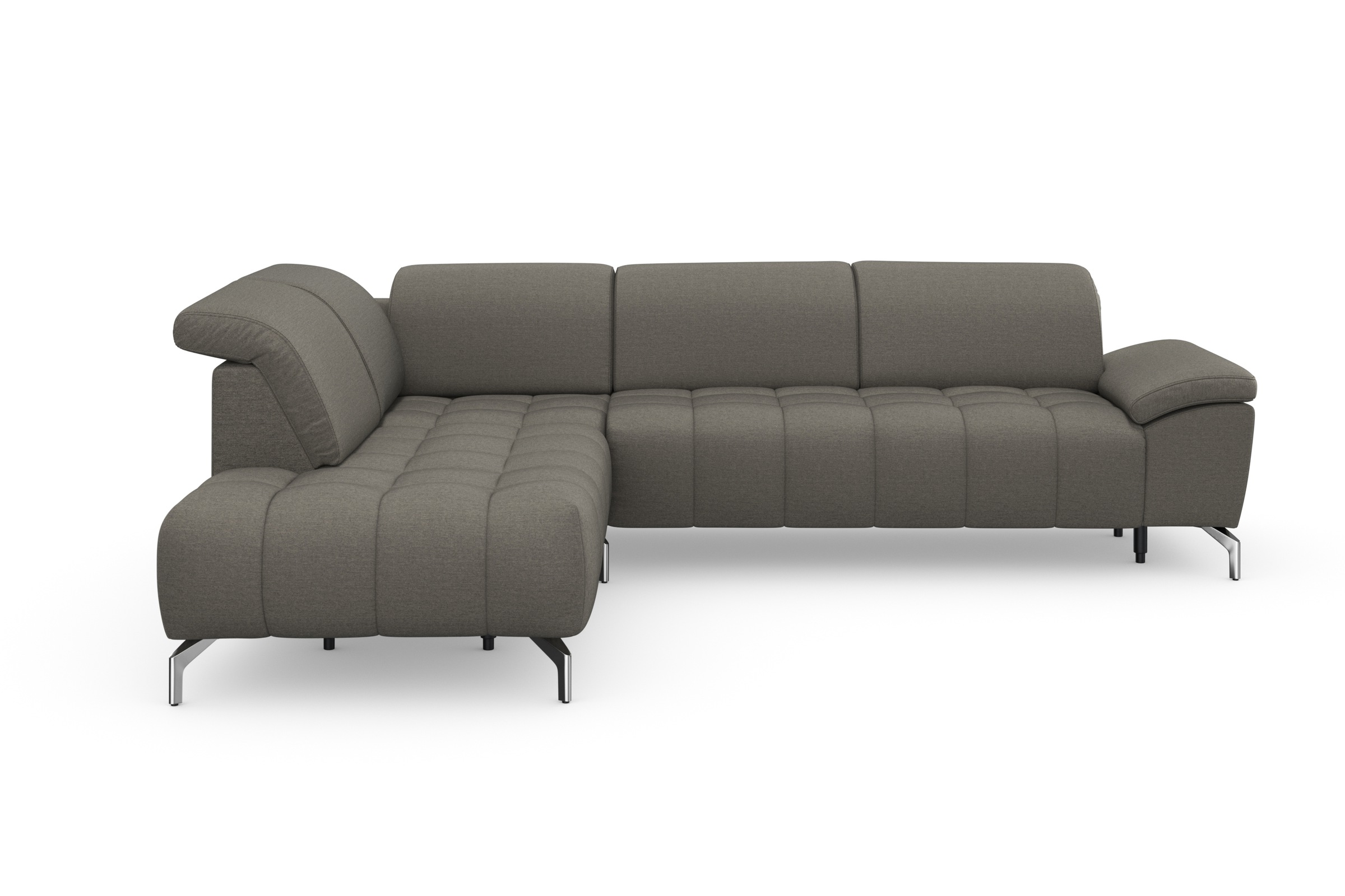 Thumbnail - sit&more Ecksofa "Cool L-Form", wahlweise mit Kopfteilverstellung und Vorziehsitz, motorisch