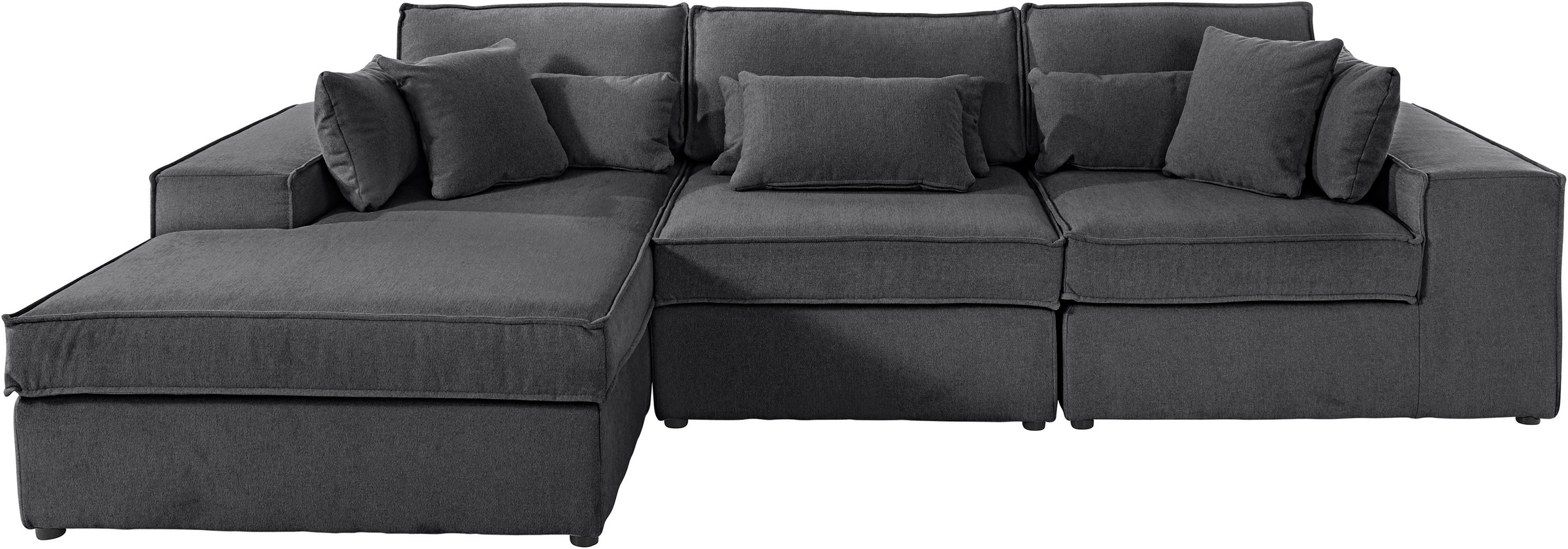 RAUM.ID Ecksofa "Florid L-Form" 3 Teile, bestehend aus Modulen, viele Bezug günstig online kaufen