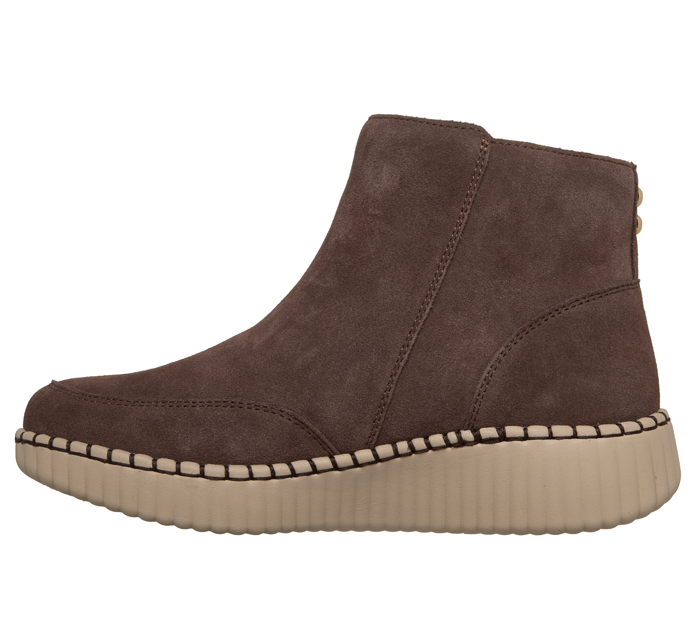 Skechers Winterboots »WILSHIRE BLVD-WEEKEND CRUSH«  Reißverschluss-Boots mit modischer Rahmennaht