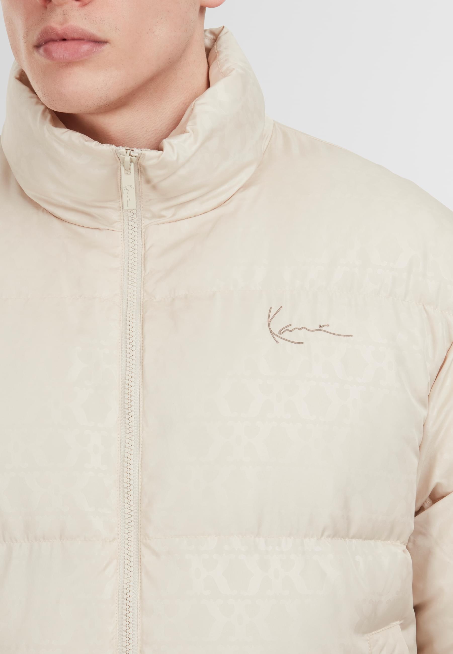 Karl Kani Winterjacke »Karl Kani Aop Signature Puffer Jacket«, (1 St.), ohne Kapuze