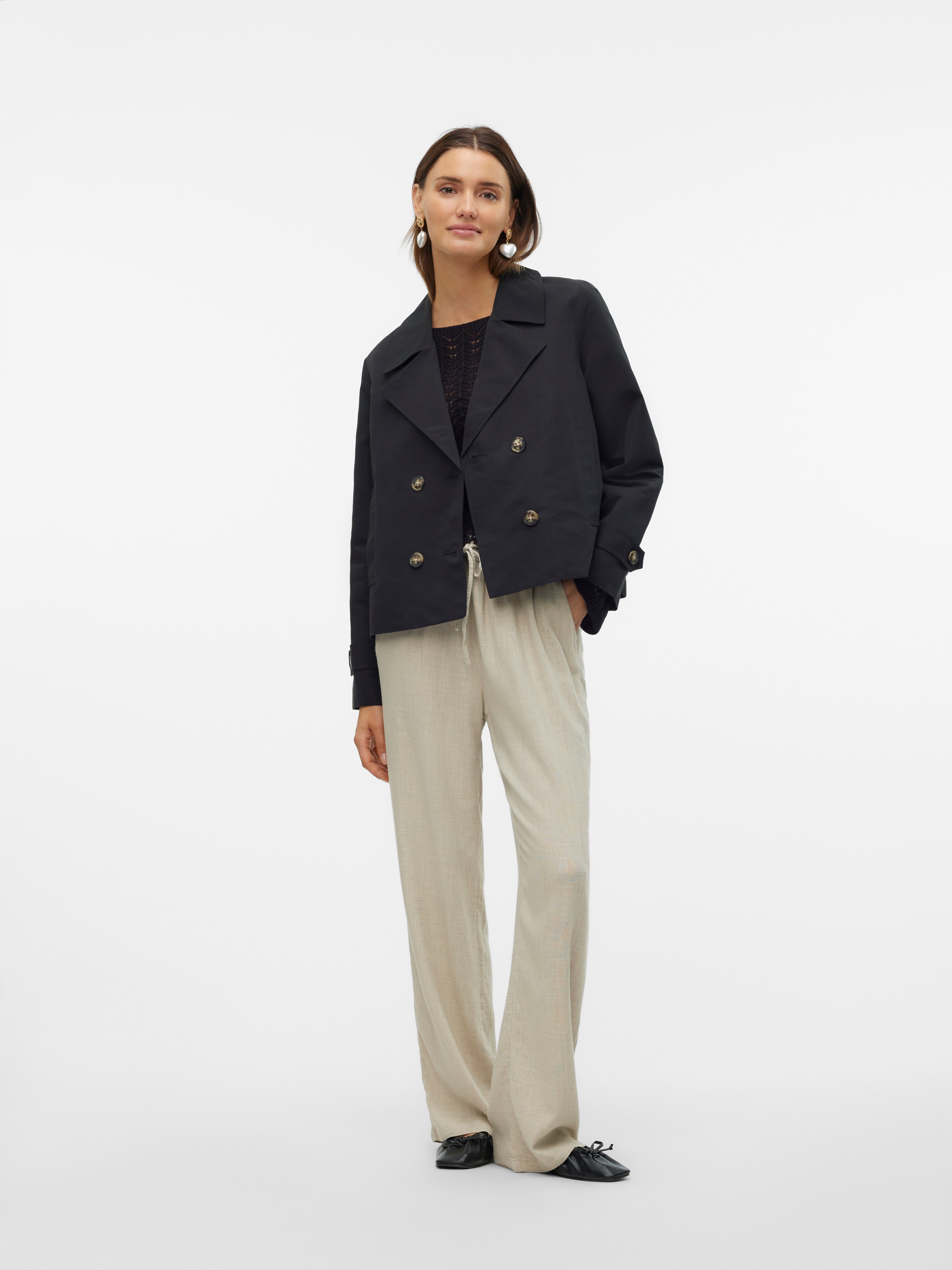 Vero Moda Kurzjacke »VMCHLOEMIA SHORT TRENCHCOAT GA NOOS«