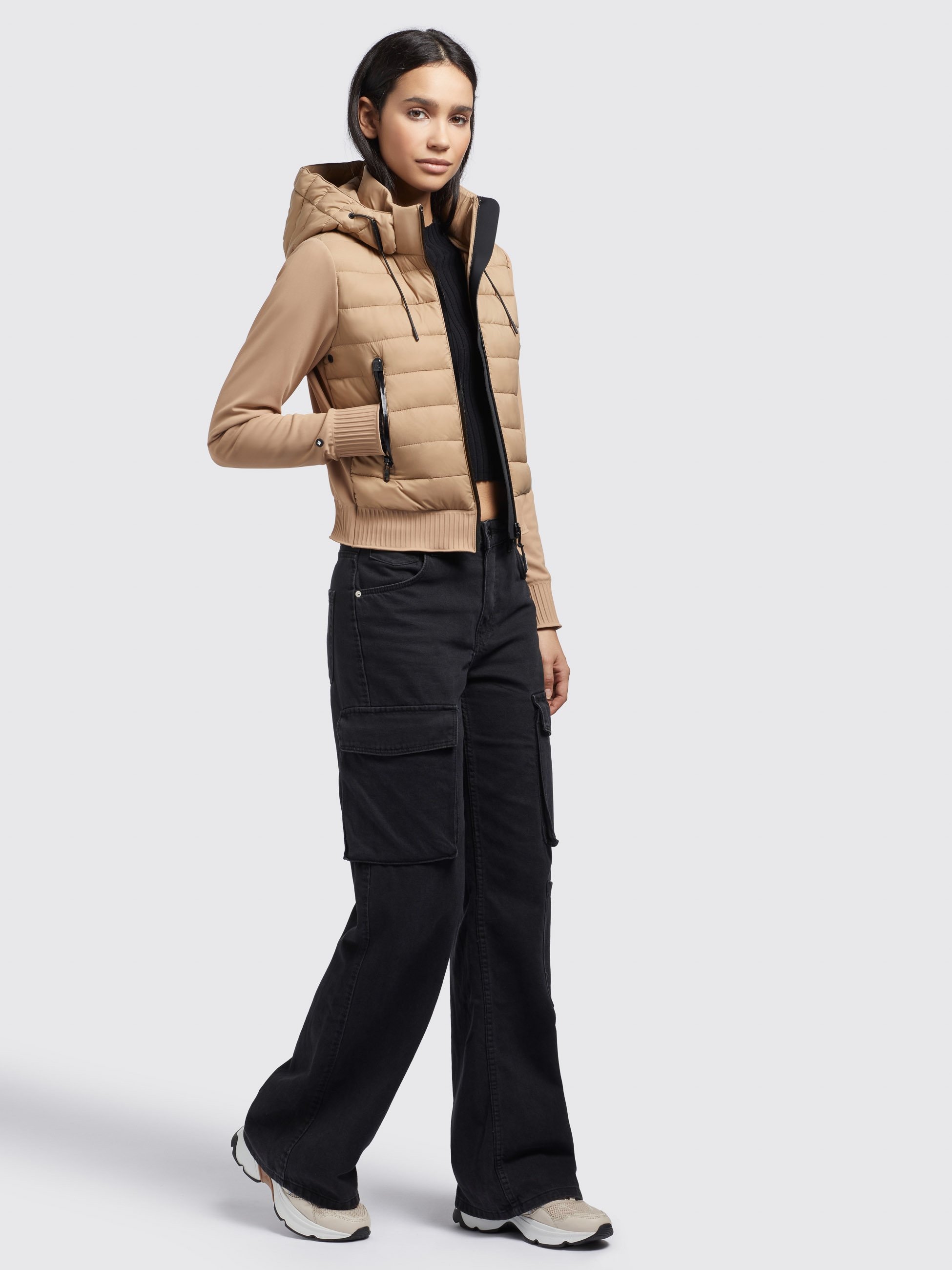 khujo Steppjacke »DALIS2 MATT«, mit Kapuze