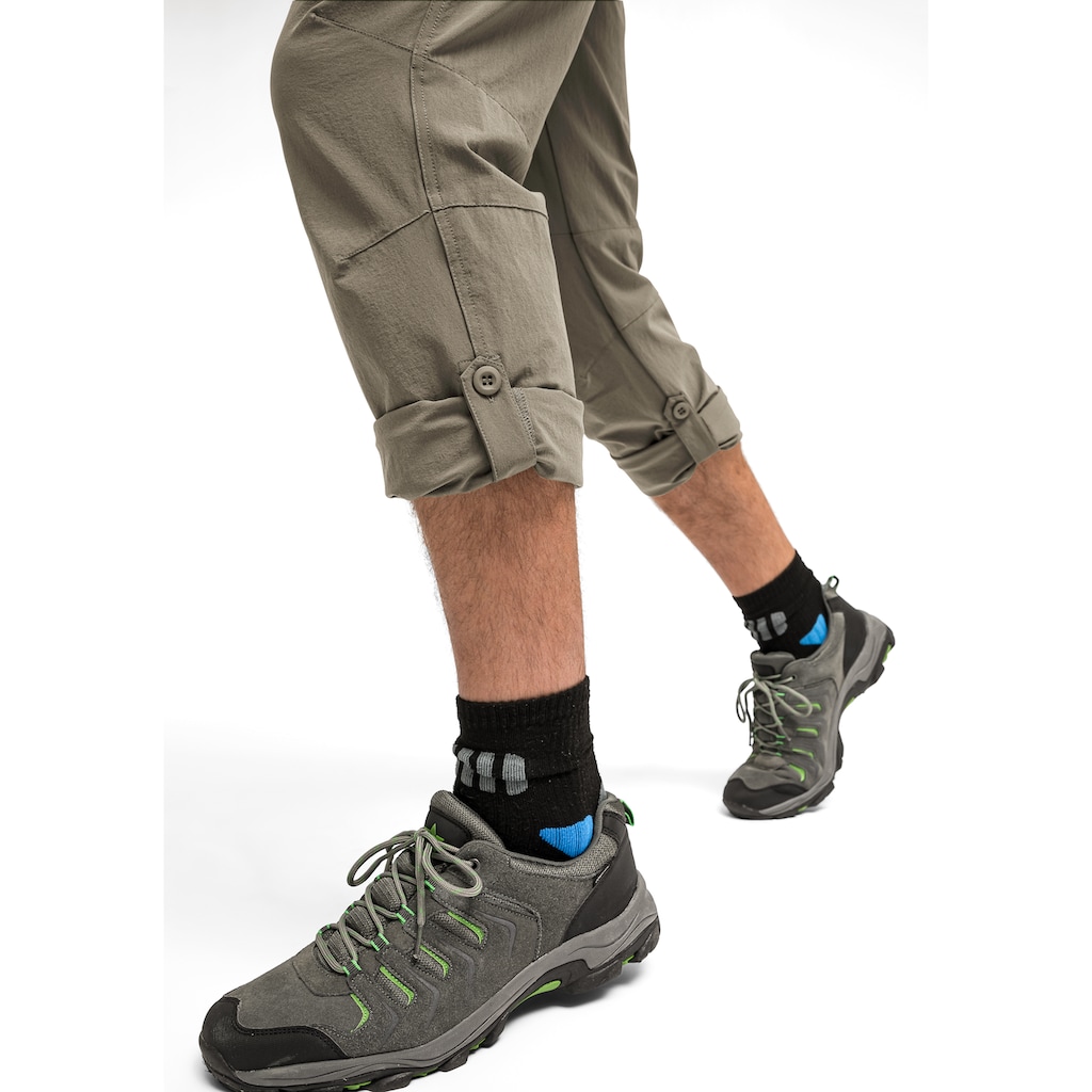 Maier Sports Funktionshose »Nil«, Herren Wanderhose, atmungsaktive Outdoor-Hose mit Roll up Funktion