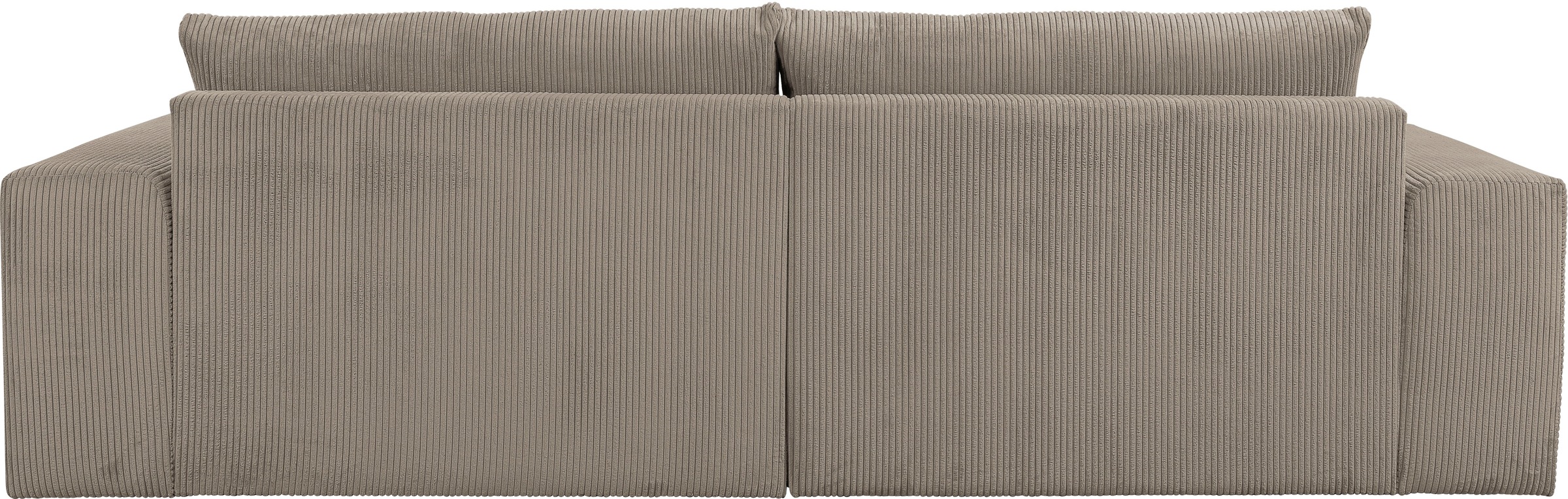 WERK2 Ecksofa »Rio, elegant & bequem, Breite 262 cm, L-Form« Puristisches Design mit maximalem Komfort