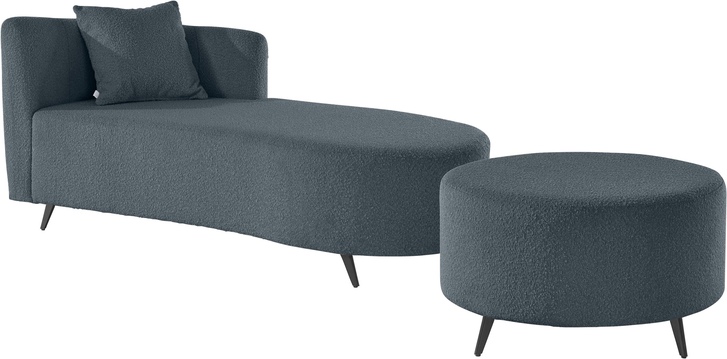 Home affaire Recamiere "Hulby" wahlweise mit und ohne Hocker und Armlehne l günstig online kaufen