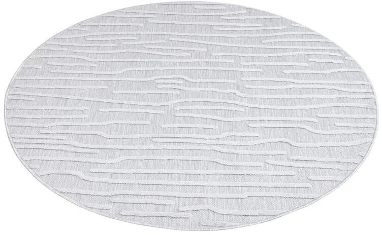 Carpet City Teppich "In-& Outdoorteppich Santorini 450, 3D-Effekt, Gestreif günstig online kaufen