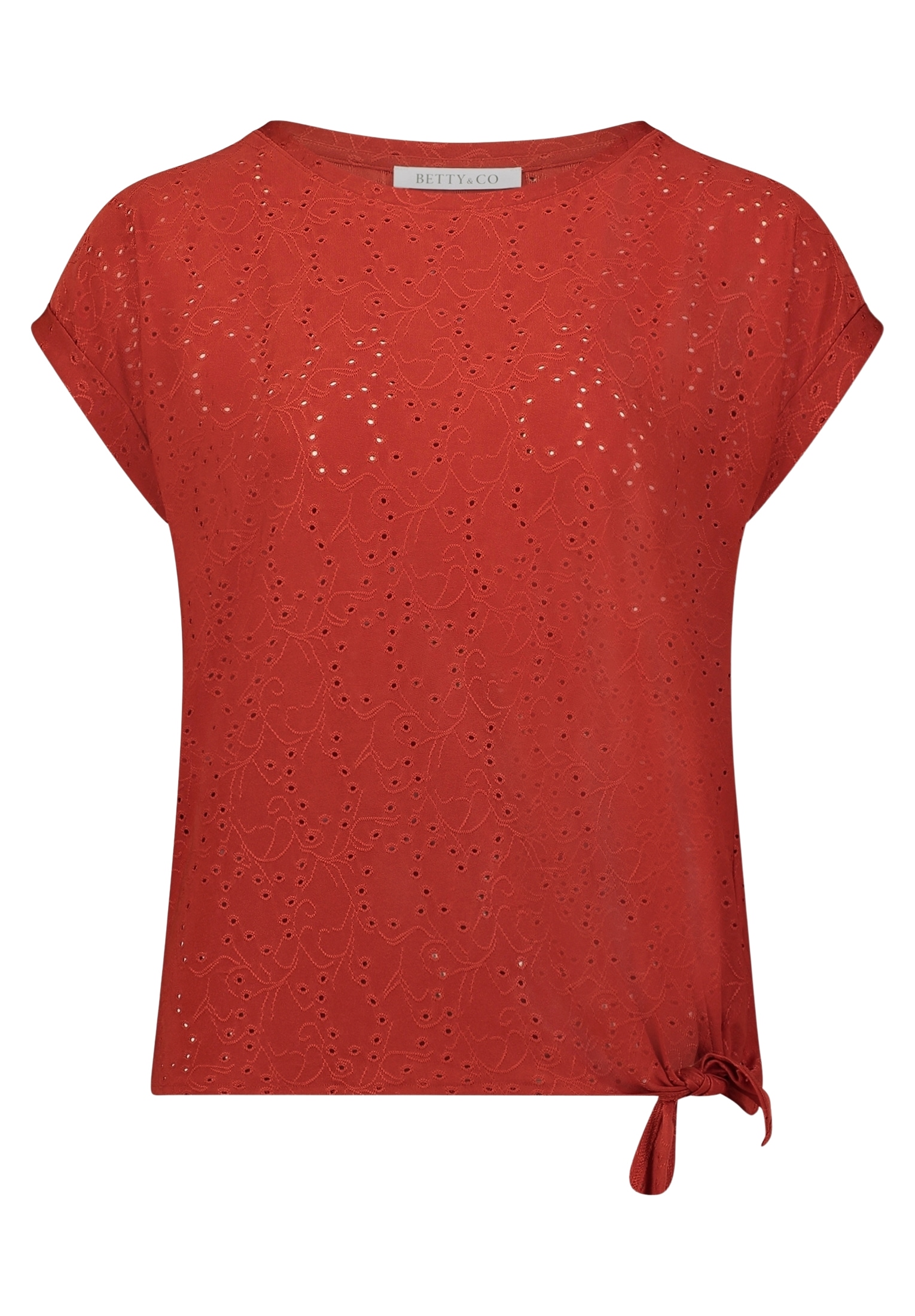 Betty&Co Kurzarmshirt »Damen mit Struktur« 1