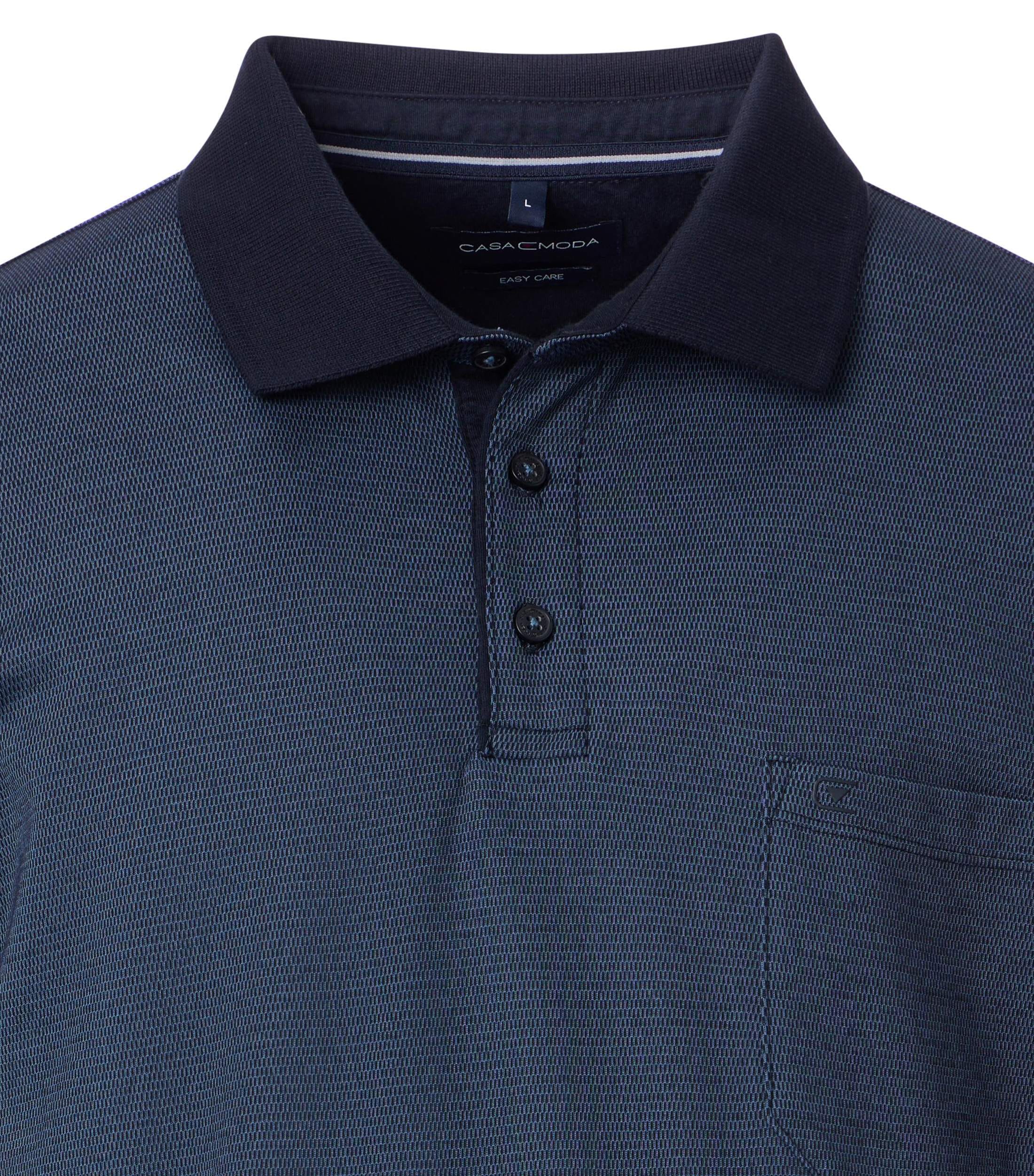 CASAMODA Langarm-Poloshirt »CASAMODA Polo-Shirt Langarm gestreift«