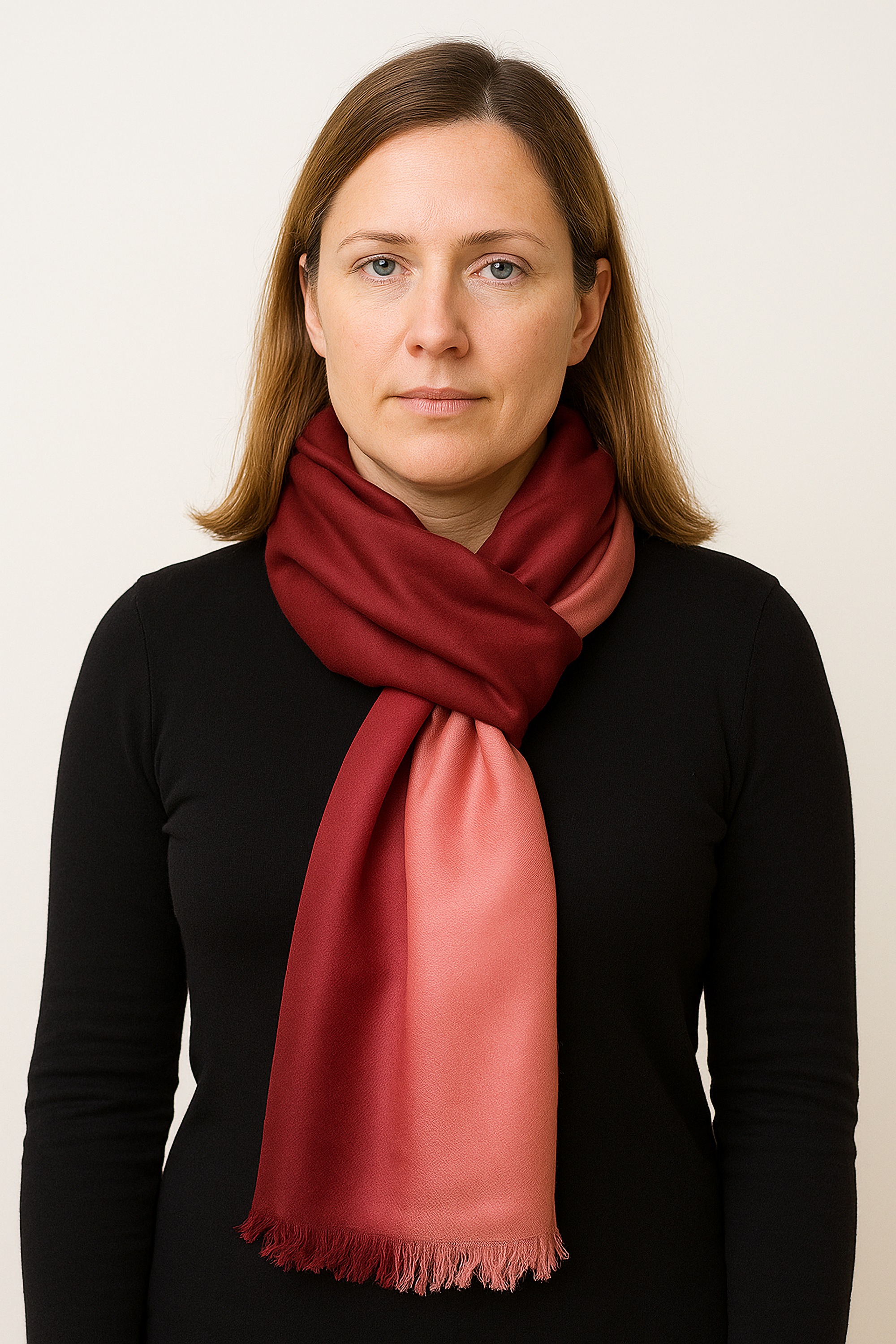 COLLEZIONE ALESSANDRO Modeschal »Lonie« 1 Stk. im Farbverlauf mit Fransenkante