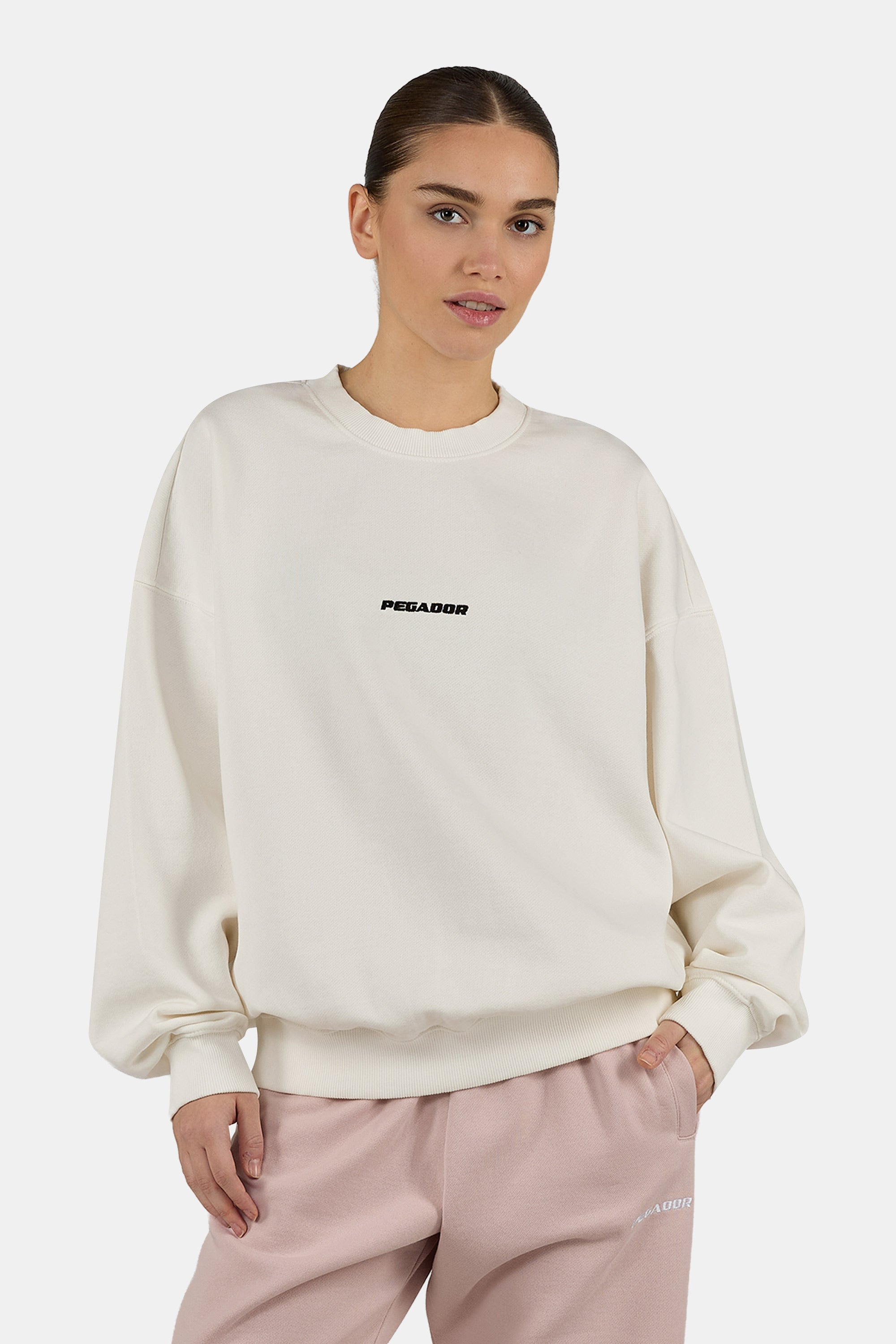 PEGADOR Sweatshirt "Sela Oversized Sweater", Baumwollmischung, oversize