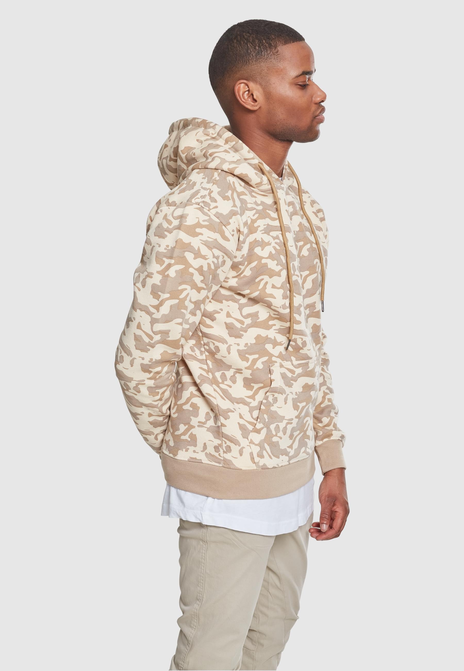URBAN CLASSICS Sweatshirt »Urban Classics Herren Sweat Camo Bomber Hoody«, (1 tlg.)