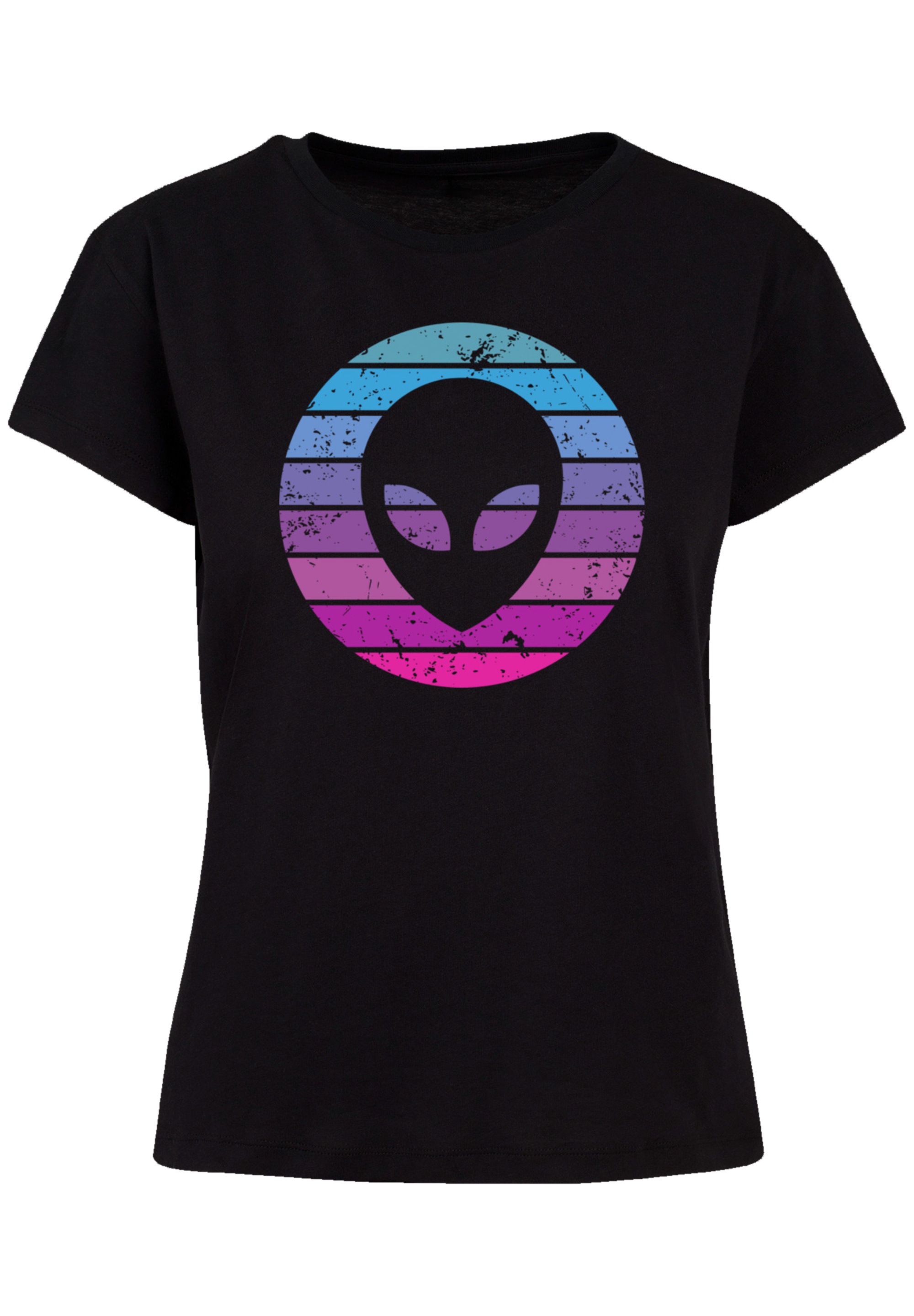 F4NT4STIC T-Shirt »Alien Kopf«, Premium Qualität