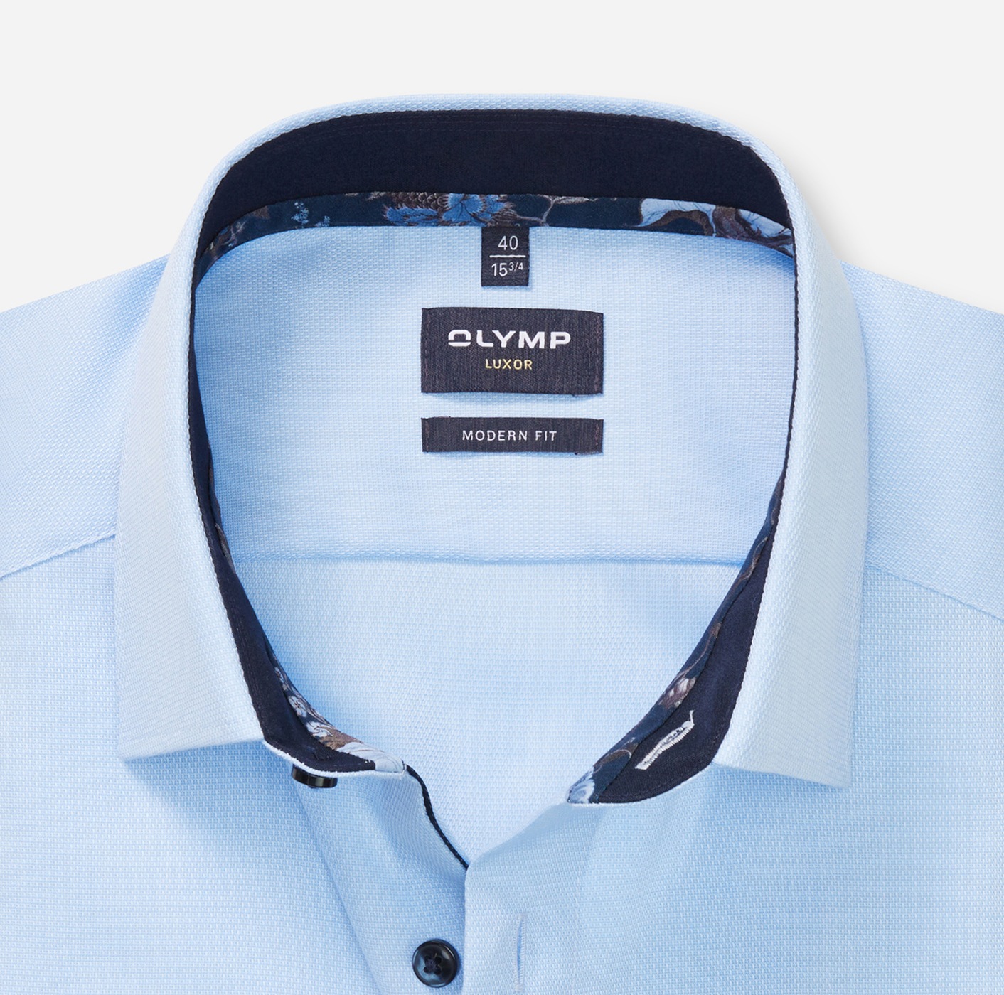 OLYMP Langarmhemd »Luxor«, modern fit, New Kentkragen, Business Hemd, extra langer Arm
