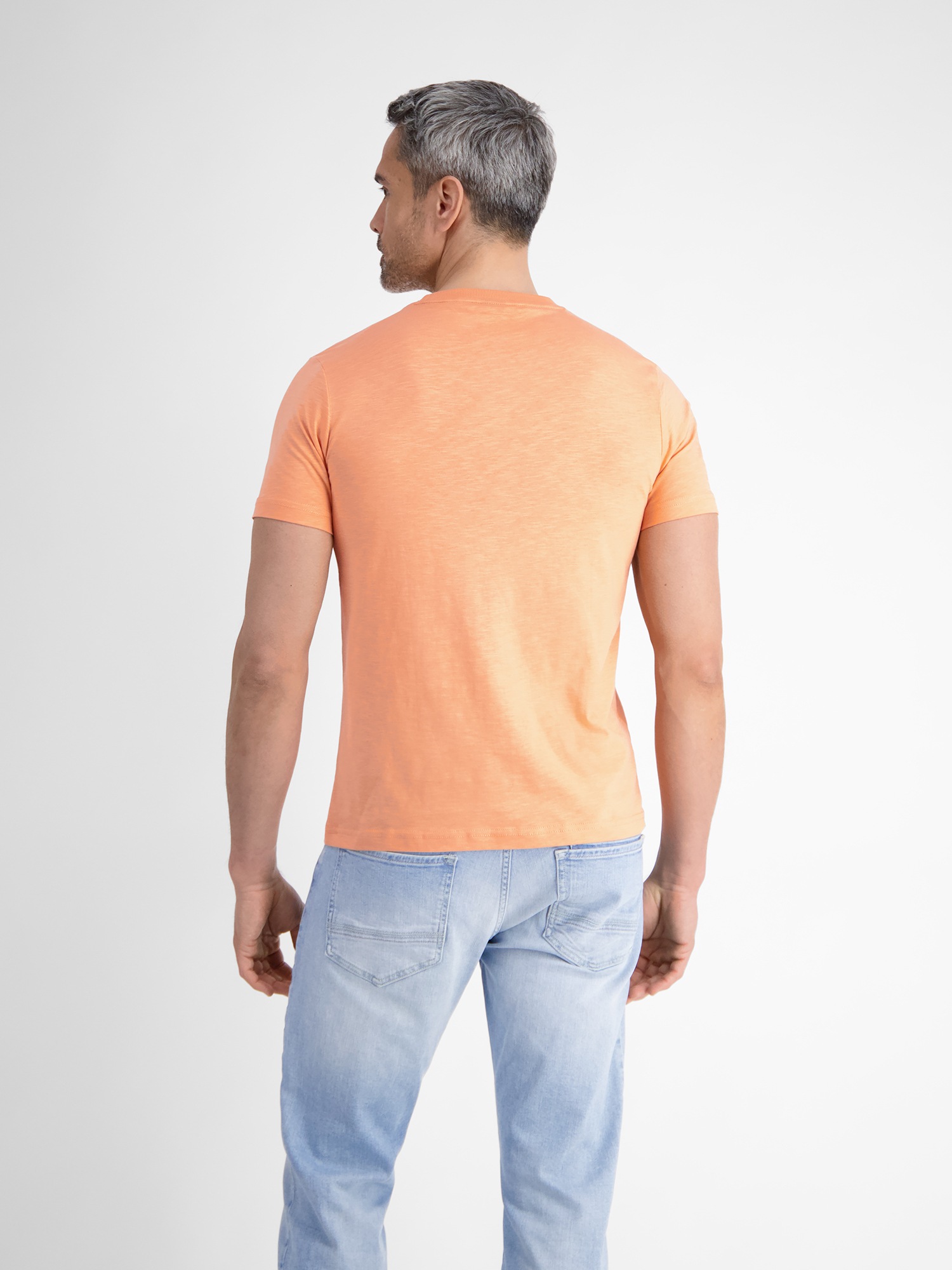 LERROS T-Shirt »LERROS Herren T-Shirt mit sommerlichem Brustprint«